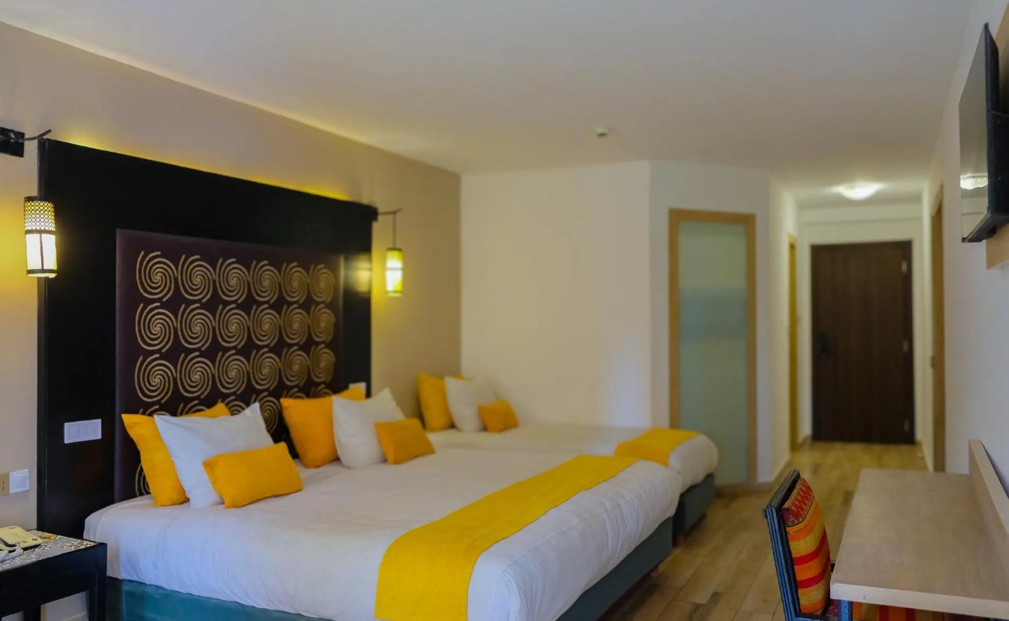 Bedroom, Bed in HAMILTON Agadir