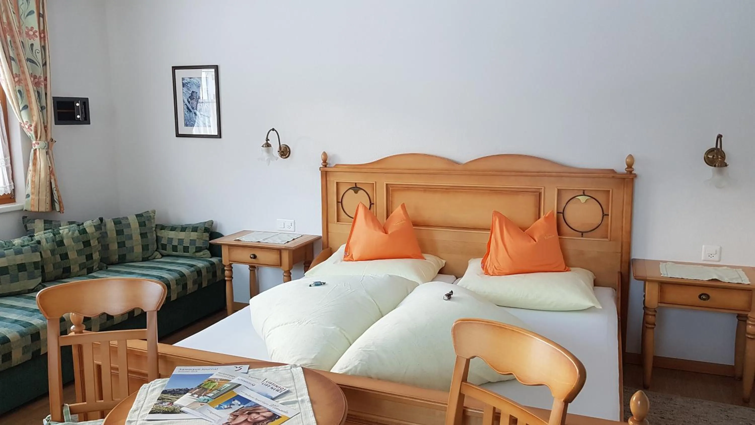 Bed in Apart-Garni Motnaida