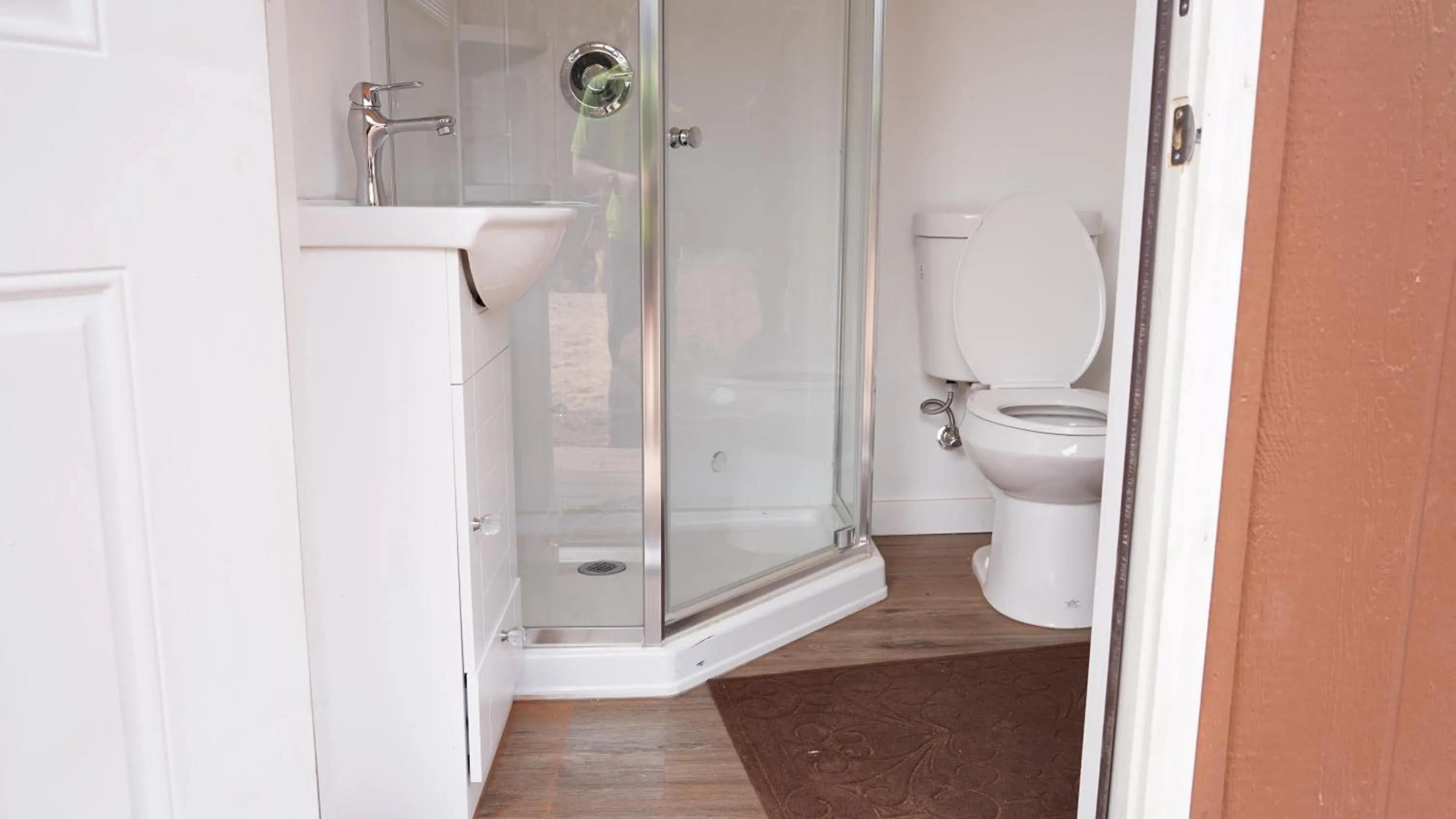 Shower in Zion View Camping