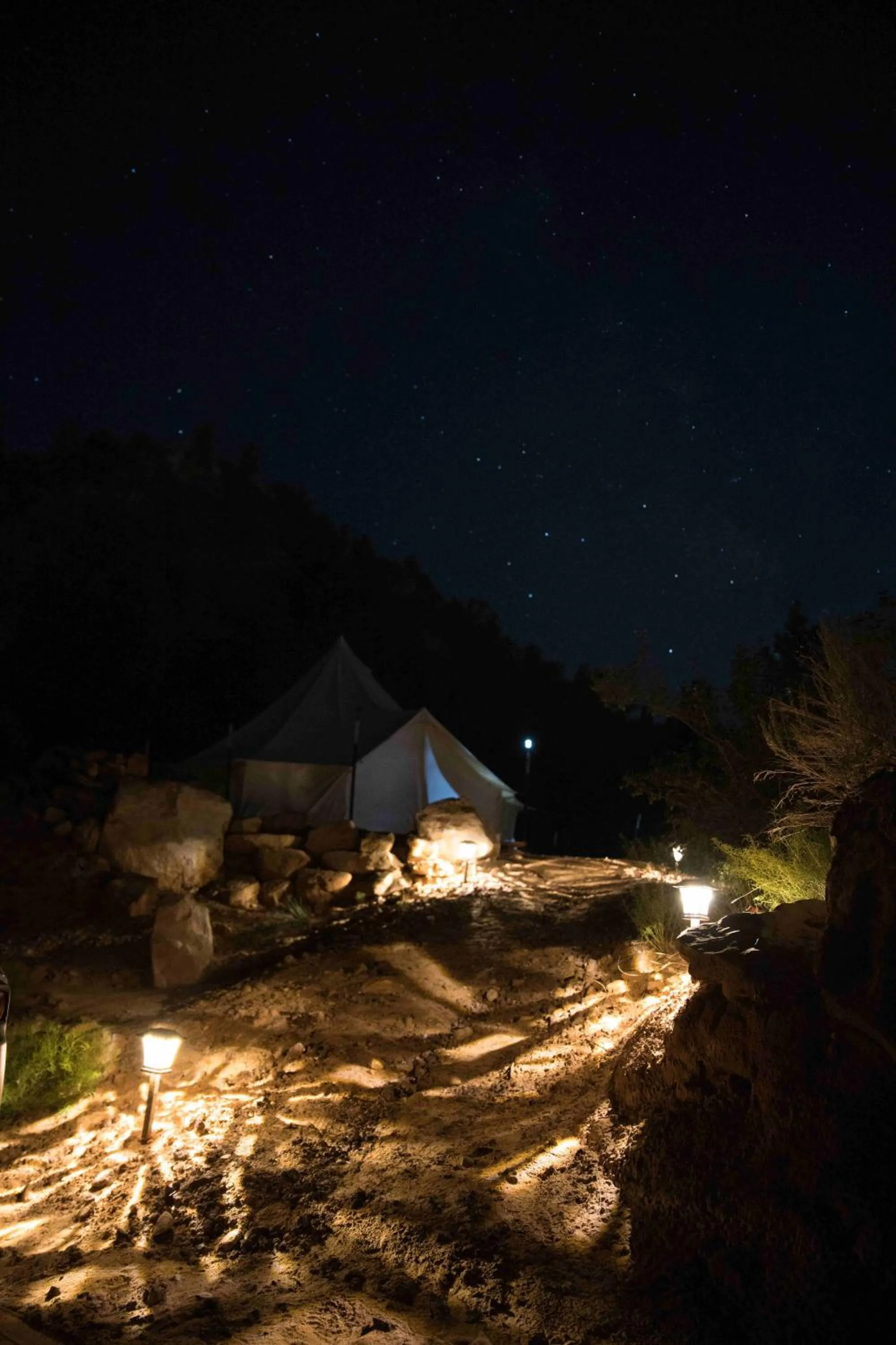 Property building in Zion View Camping