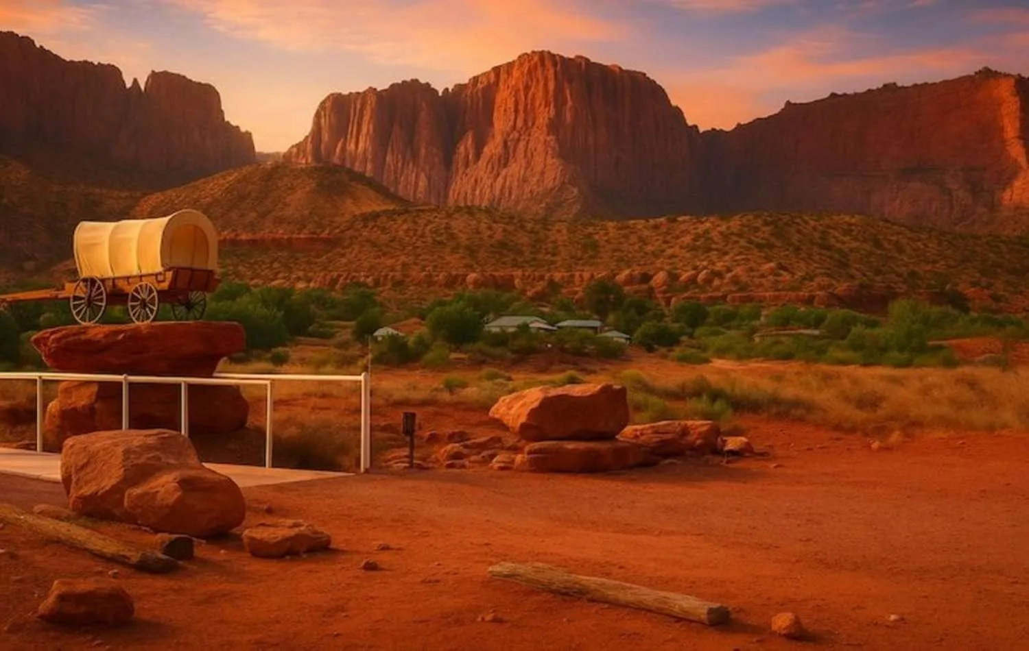 View (from property/room) in Zion View Camping
