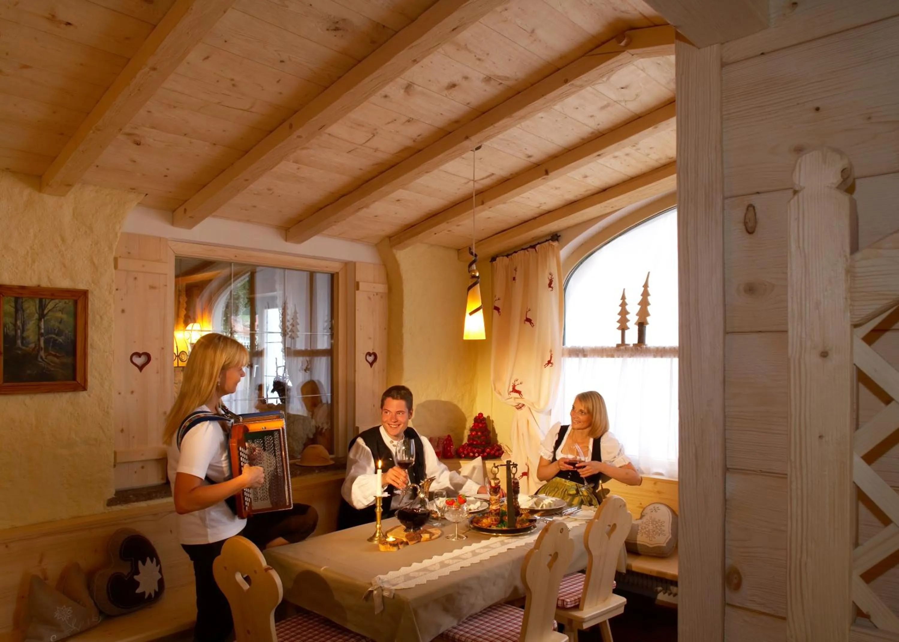 group of guests in Hotel "Zum Ritter"