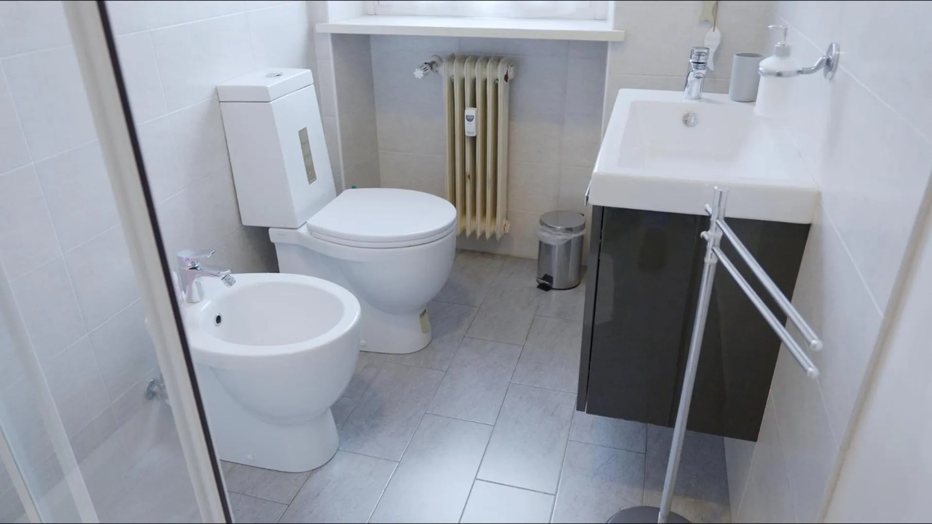 Toilet in B&B Alpaca Biella