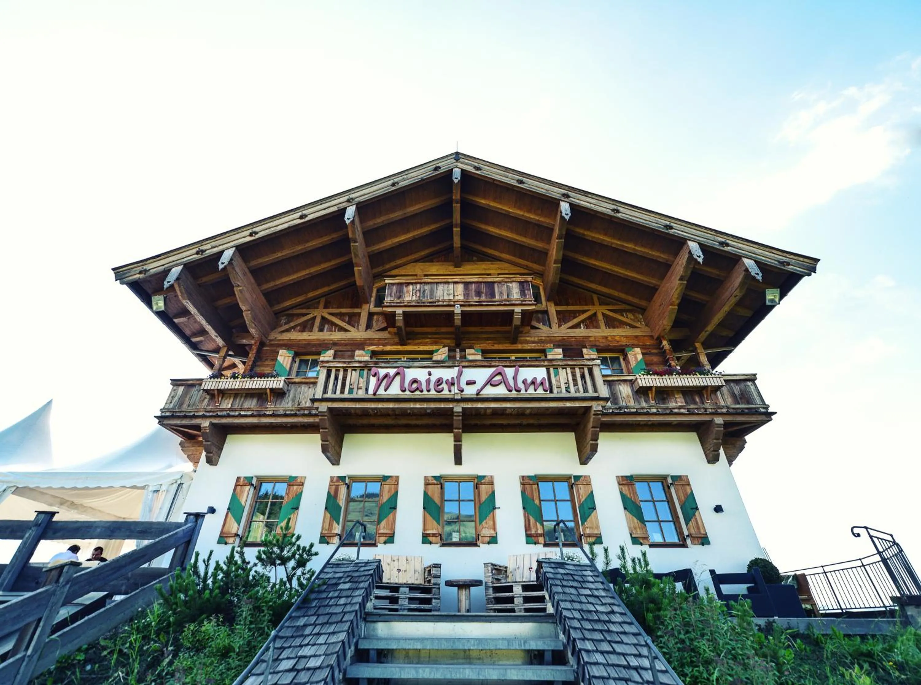 Facade/entrance in Maierl-Alm & Maierl-Chalets