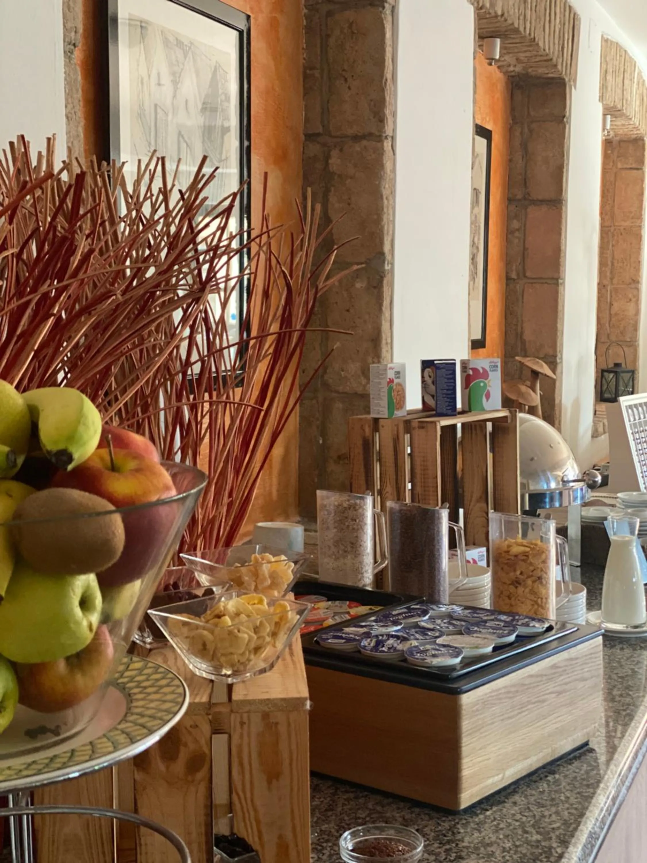 Buffet breakfast in Hotel Johannes-Zeche