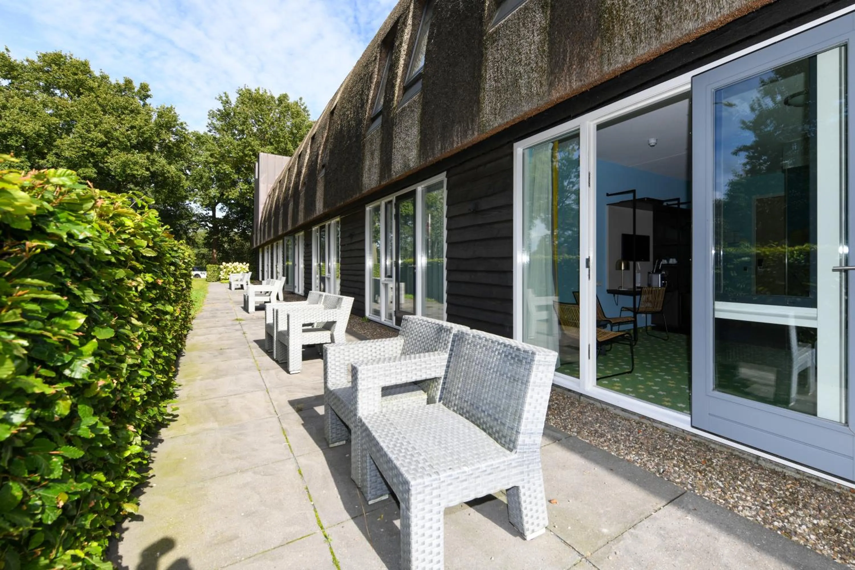 Balcony/Terrace in Hotel De Roode Schuur