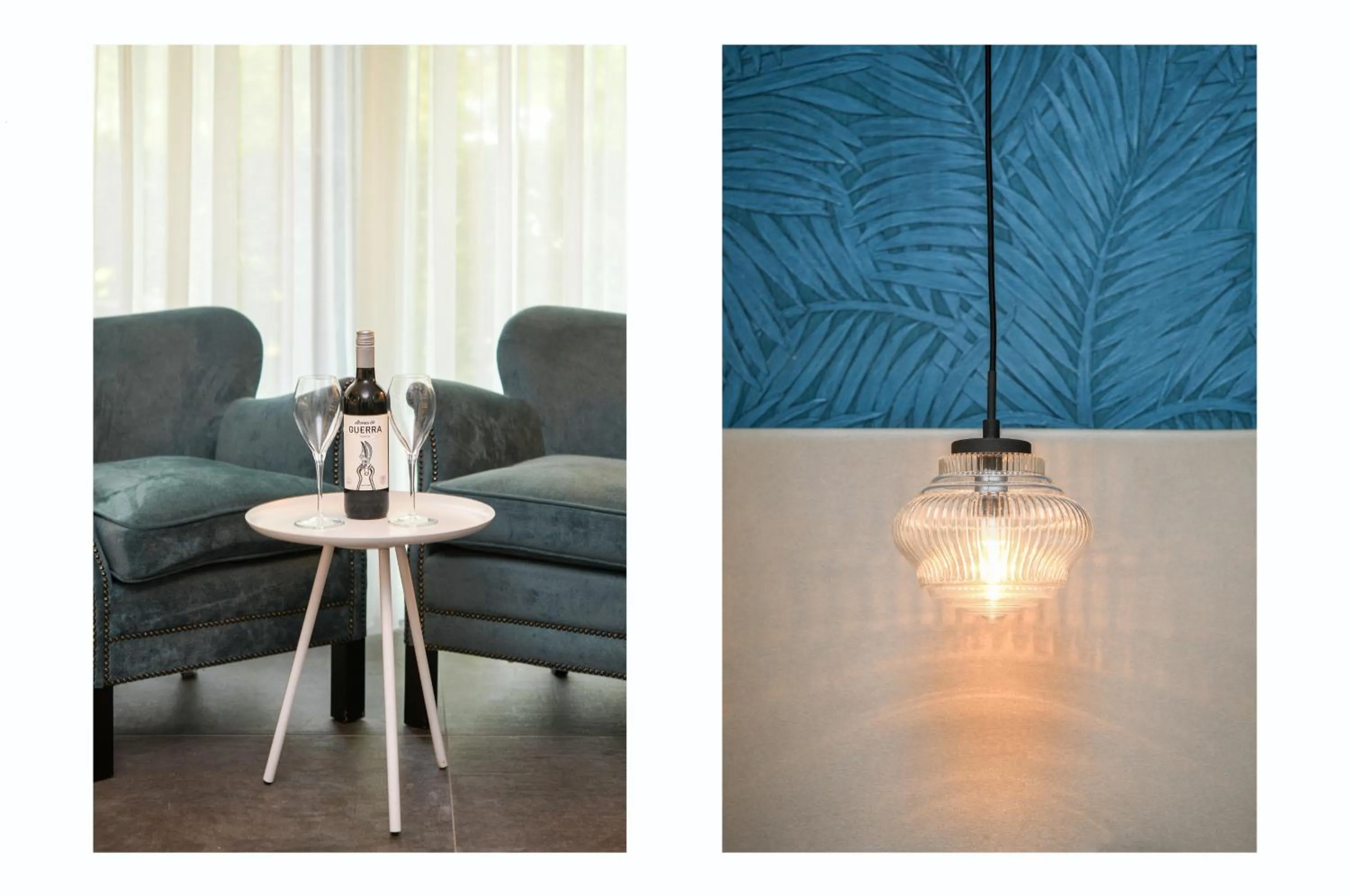 Decorative detail in Hotel De Roode Schuur