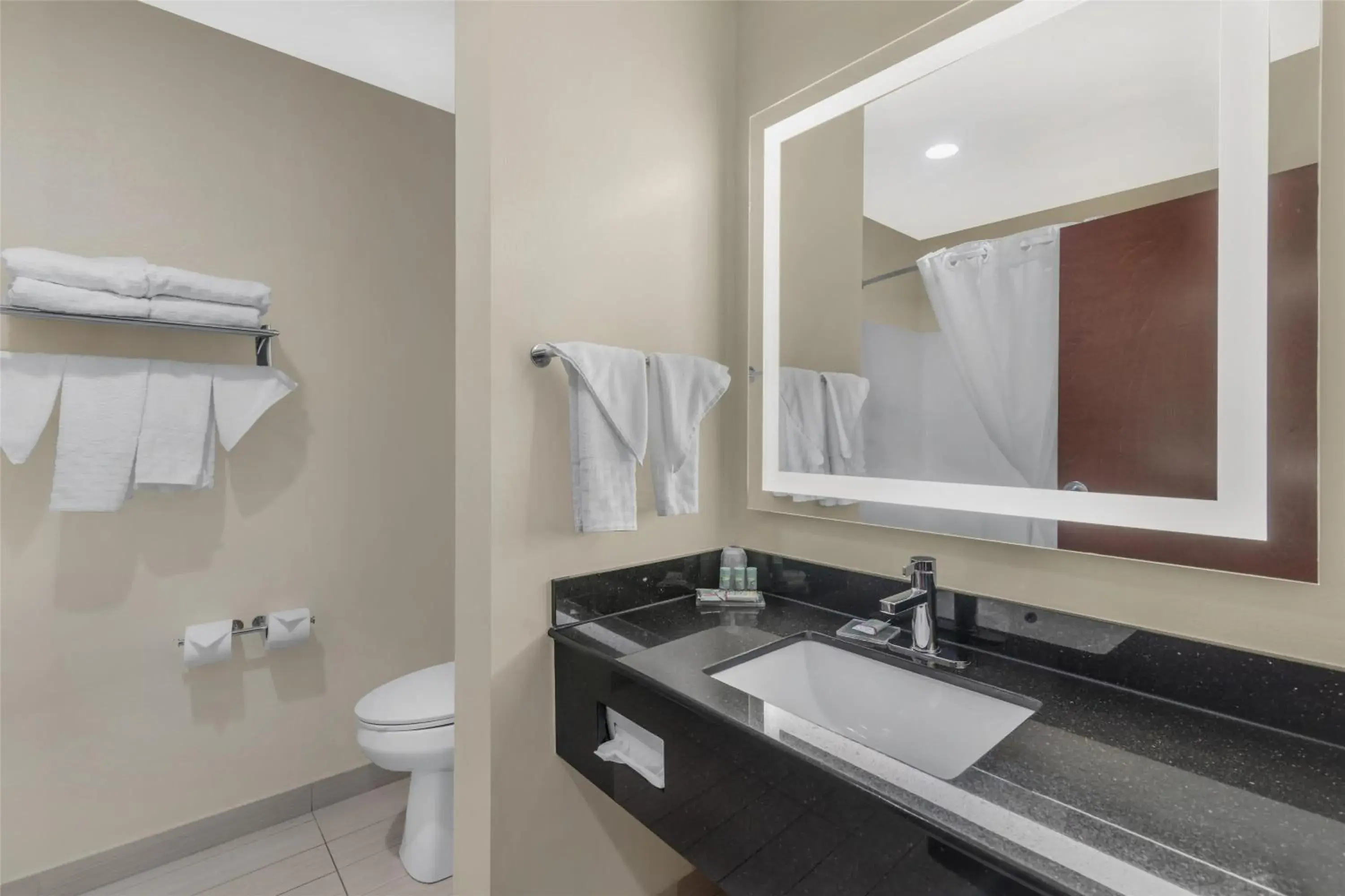 Bathroom in Best Western Concord Inn and Suites Bathroom in Best Western Concord Inn and Suites