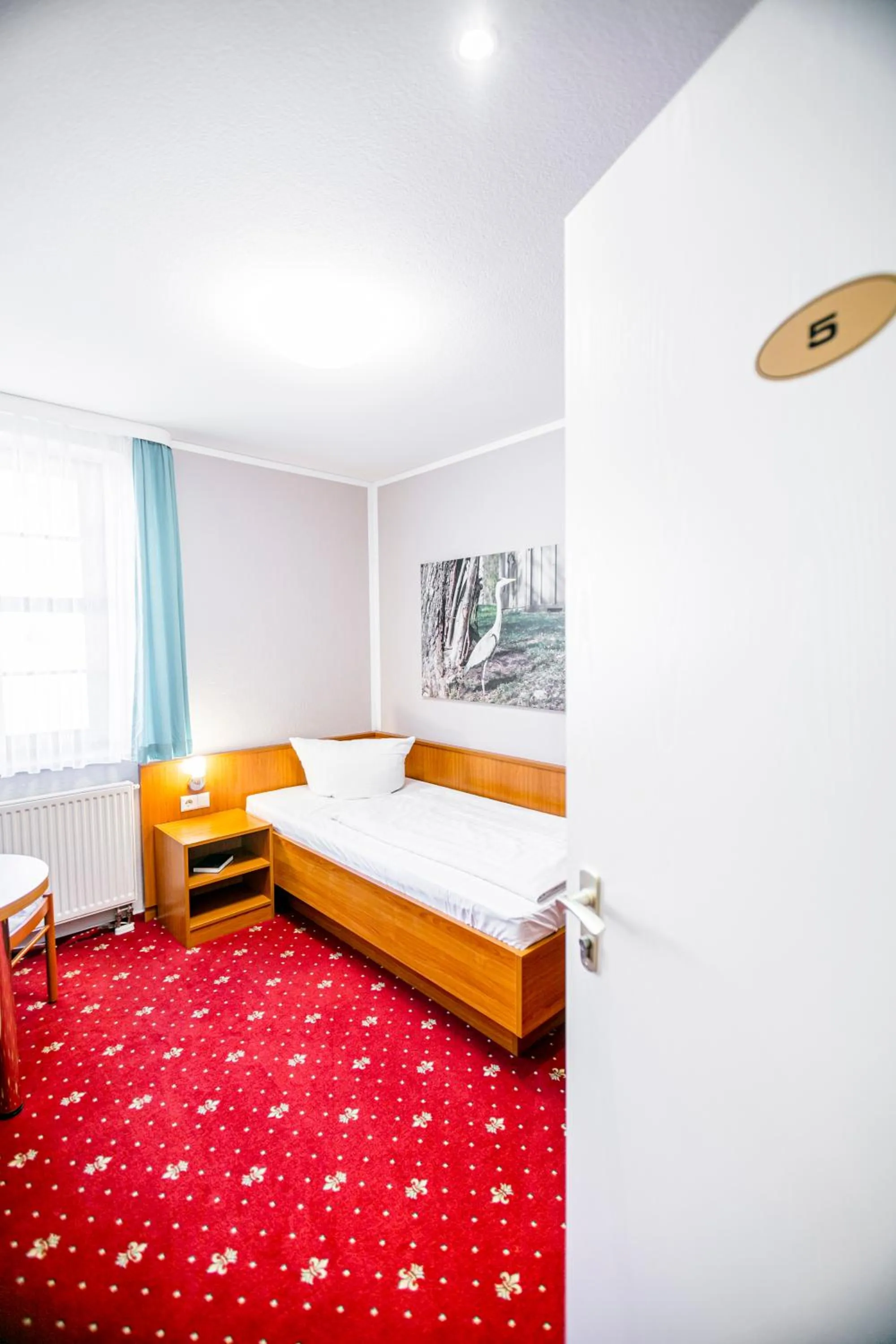 Bed in Hotel Zum Goldenen Löwen