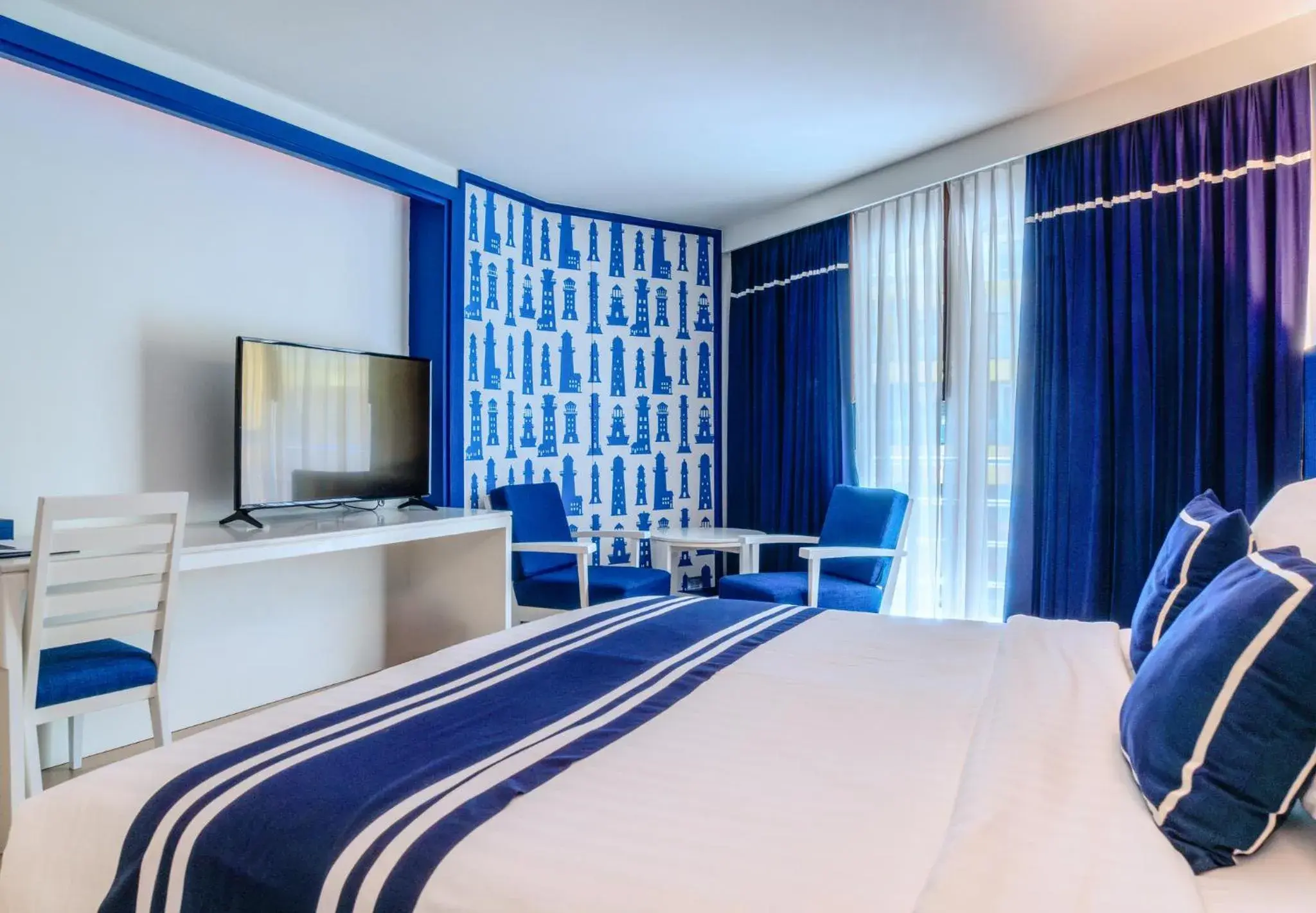 View (from property/room), Bed in A-One New Wing Hotel View (from property/room), Bed in A-One New Wing Hotel