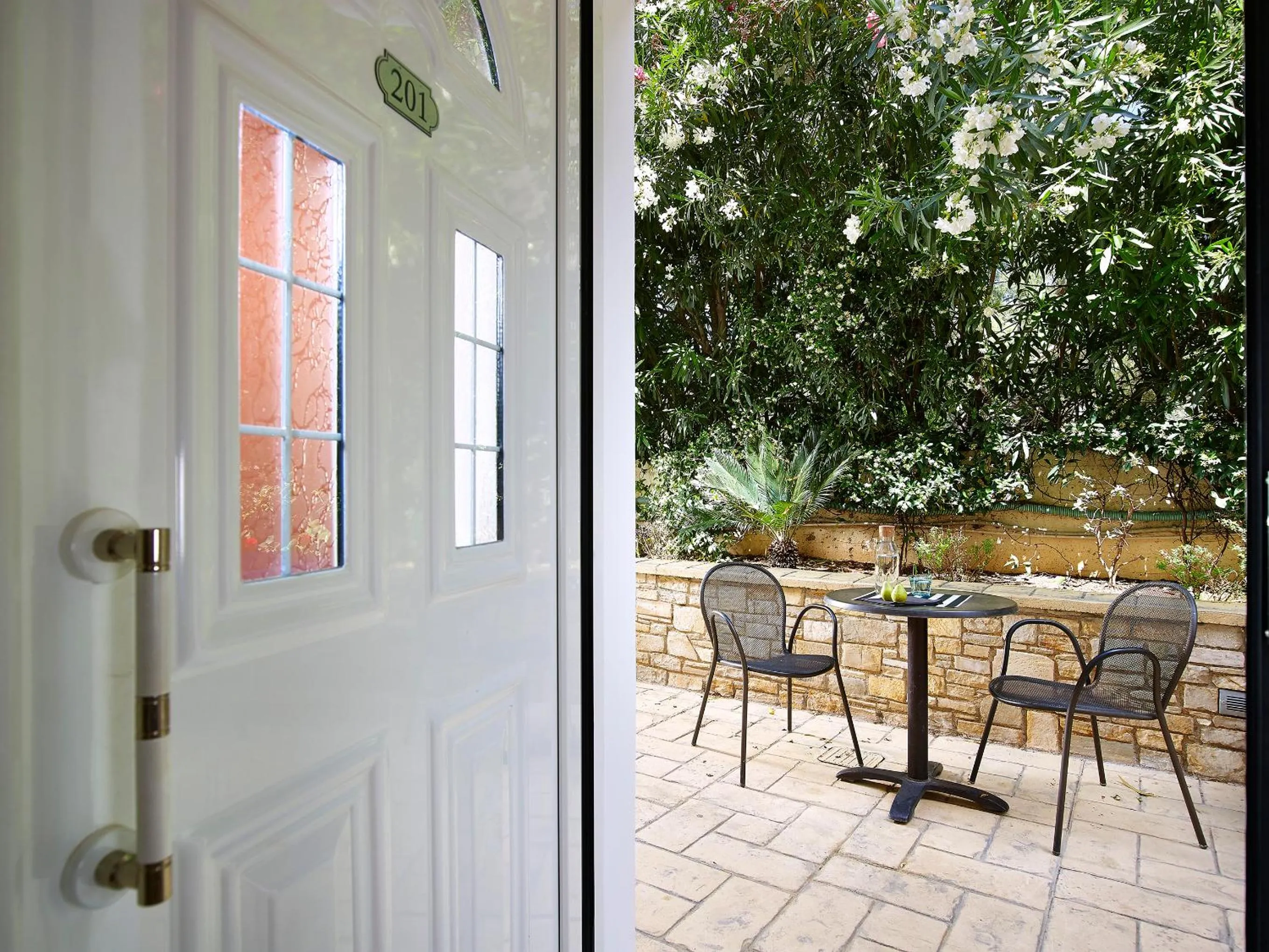 Patio in Avantis Suites Hotel