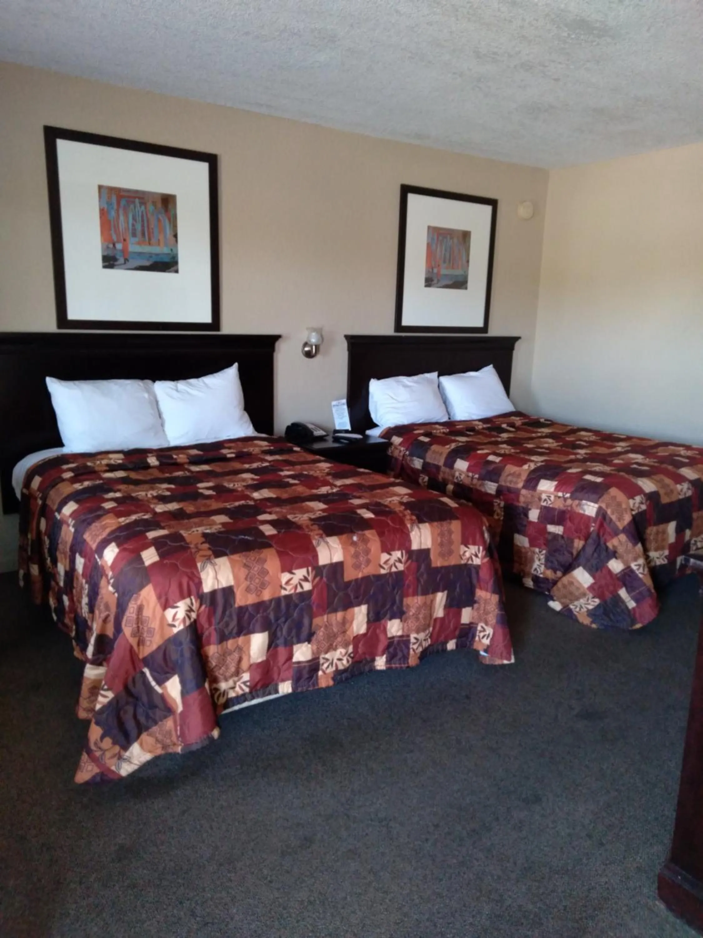 Bed in Budget Lodge Mount Dora