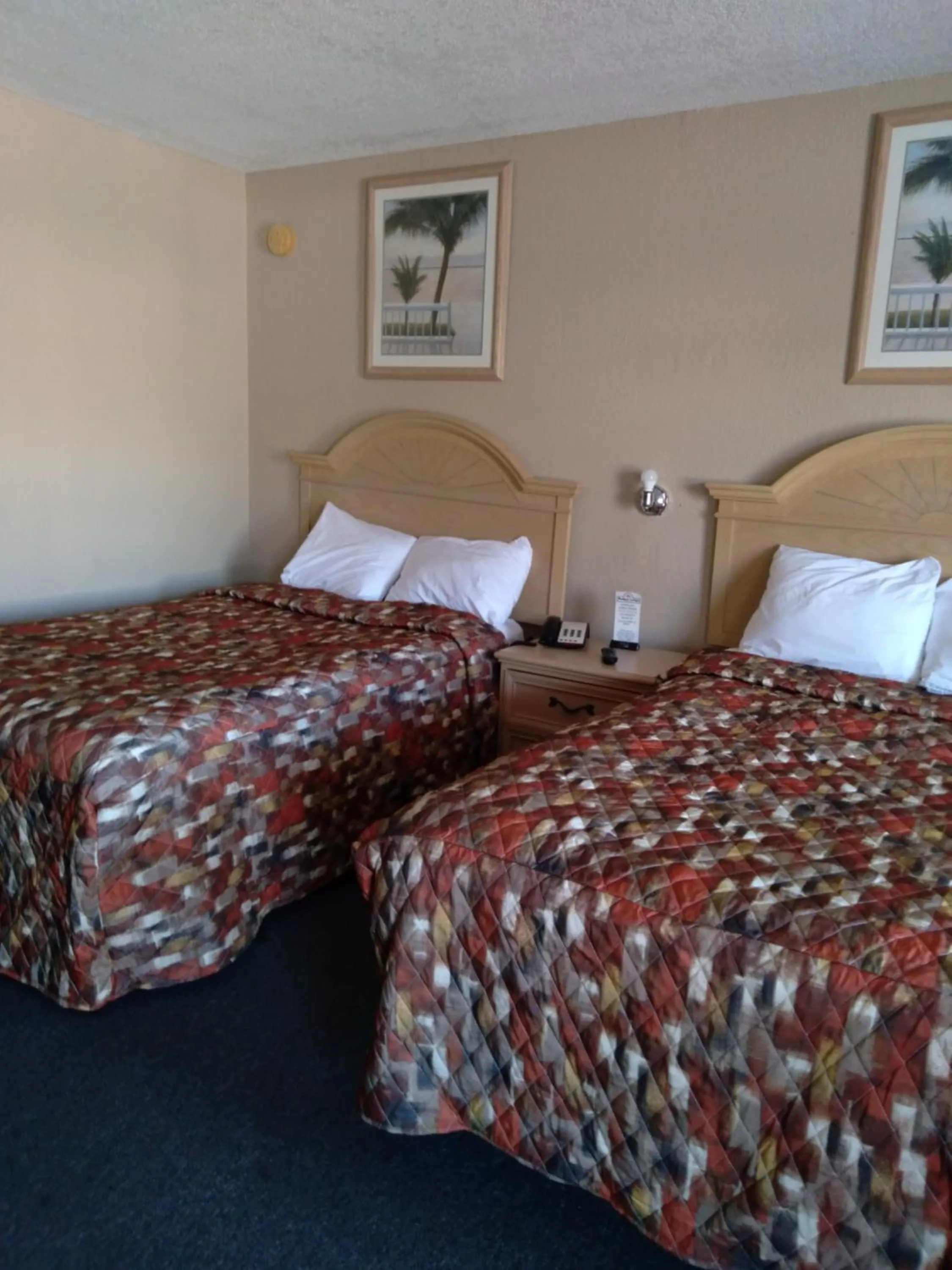 Bed in Budget Lodge Mount Dora