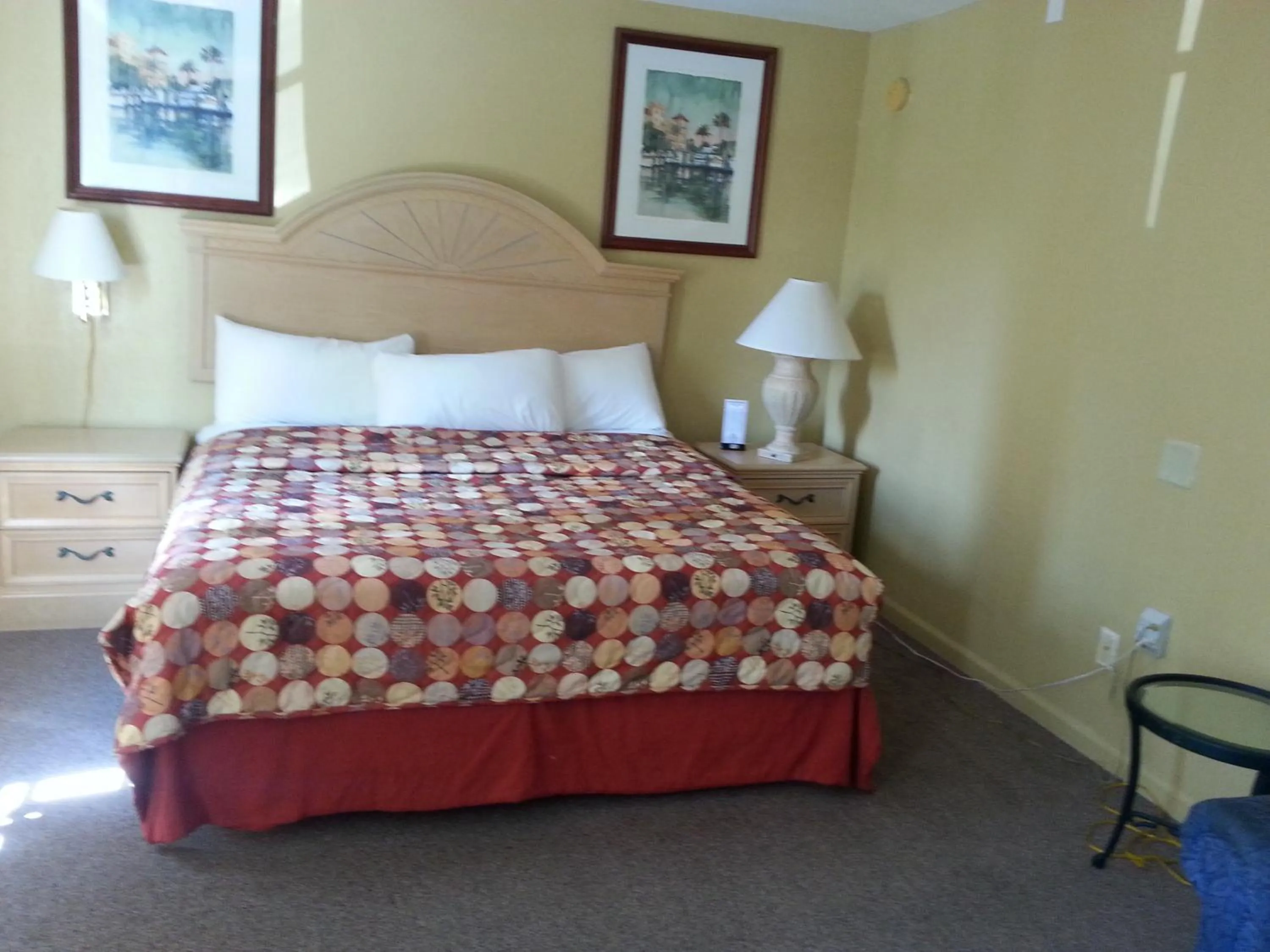 Bed in Budget Lodge Mount Dora