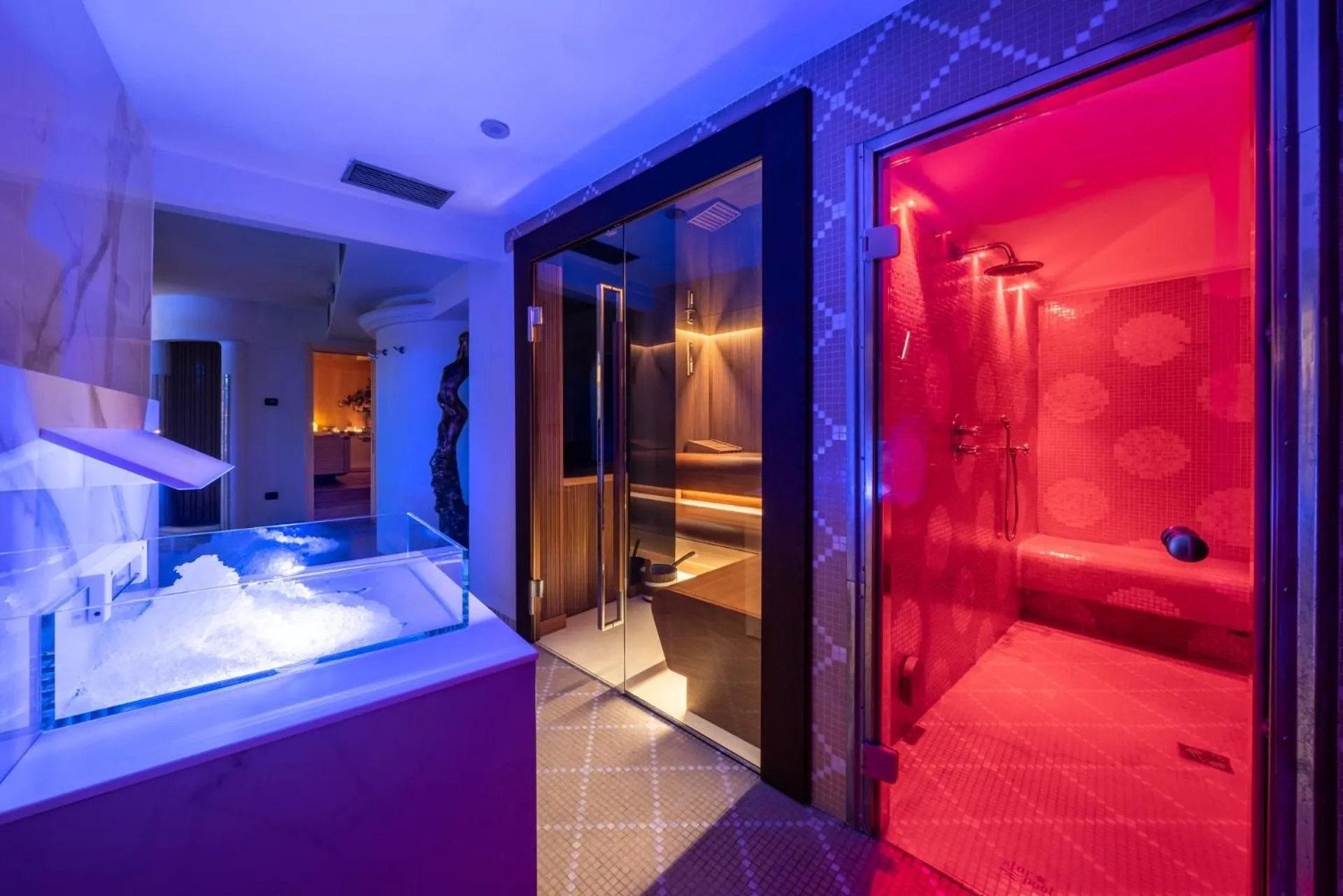 Spa and wellness centre/facilities, Bed in Hotel Luis