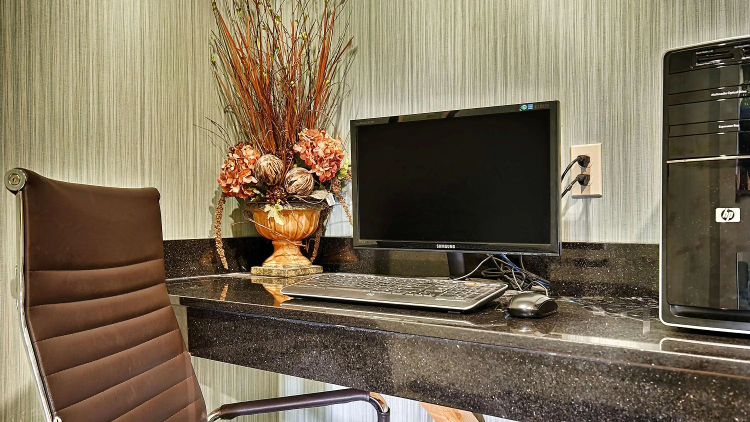 On site in Executive Inn & Suites