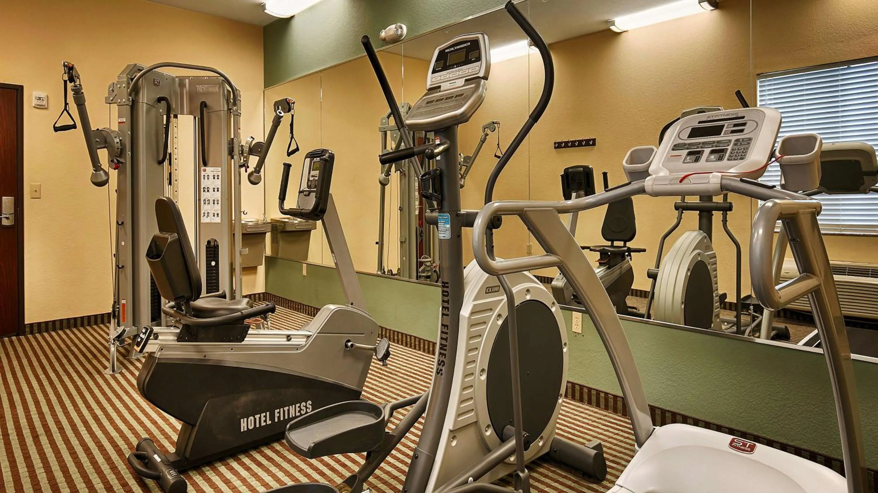 Fitness centre/facilities in Executive Inn & Suites