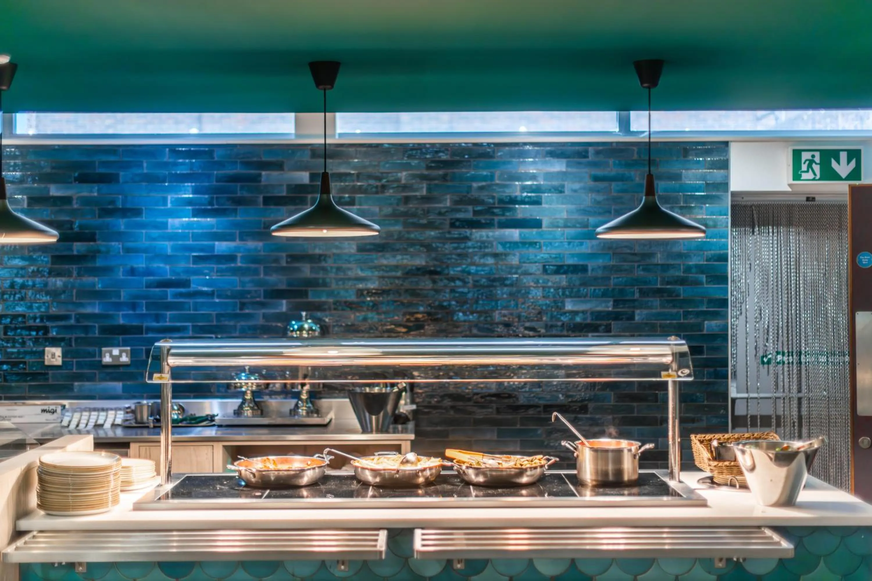 Breakfast in Bisham Abbey National Sports Centre