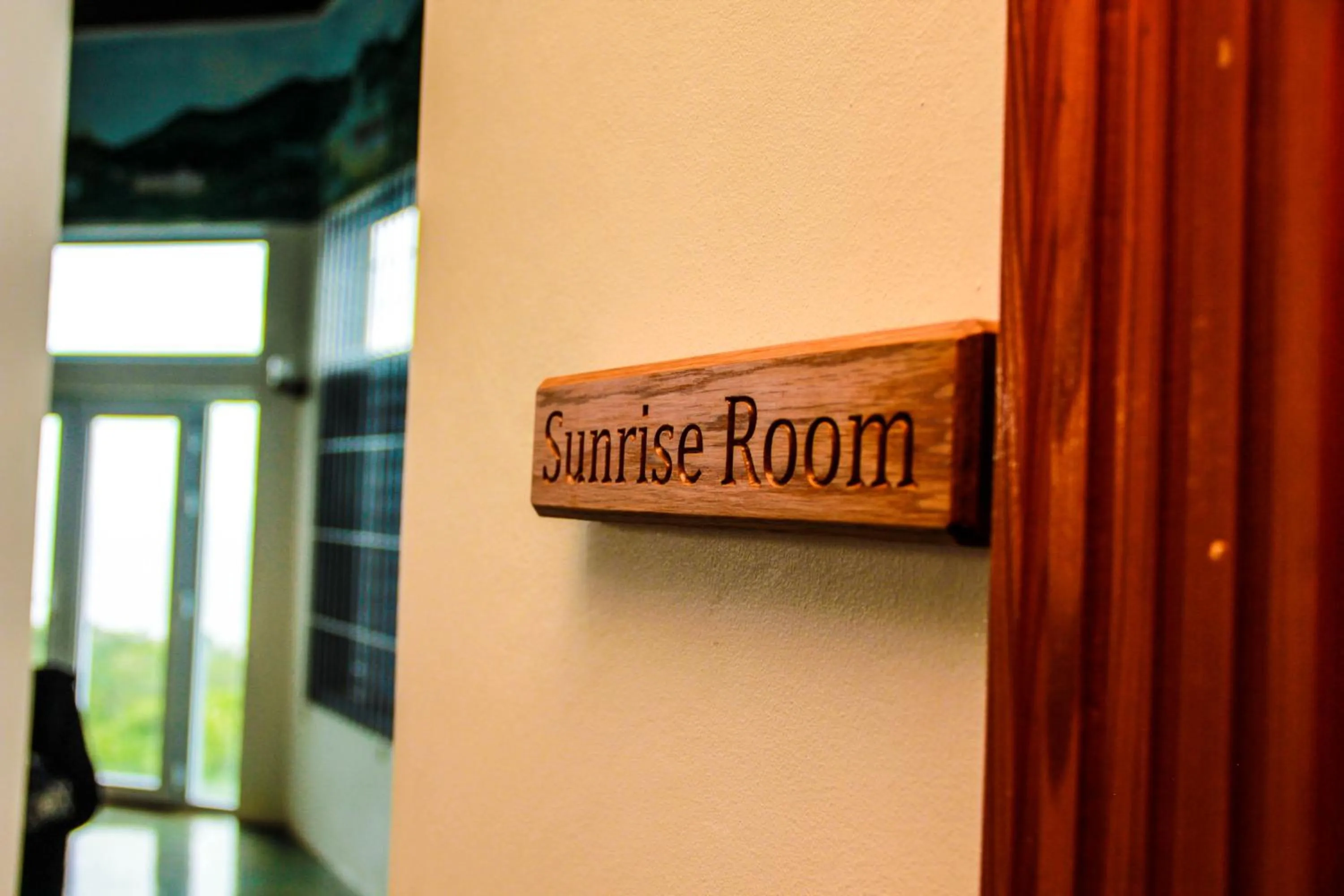Decorative detail in Sunshine Lodge: Your home away from home