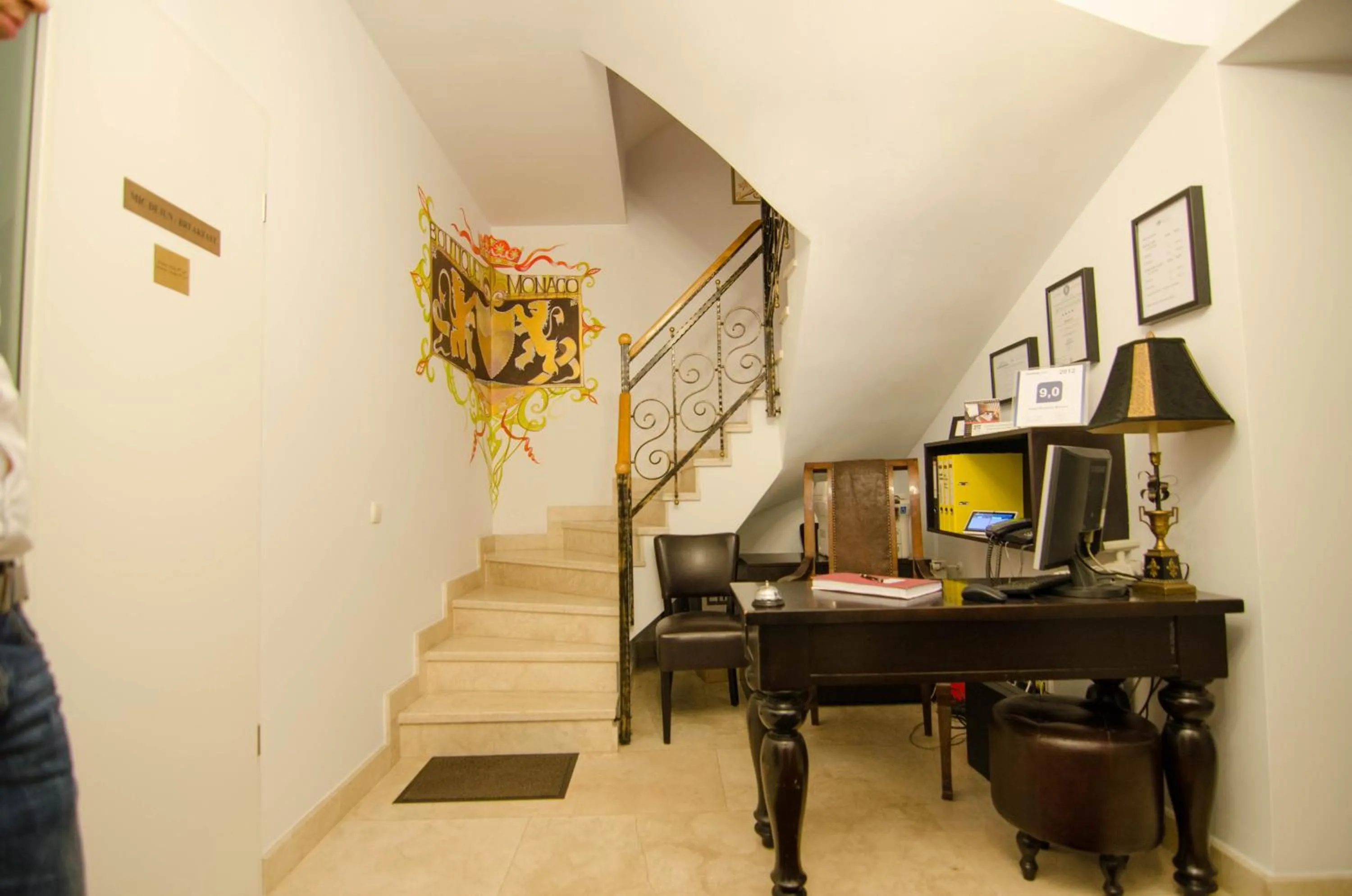 Lobby or reception in Hotel Boutique Monaco