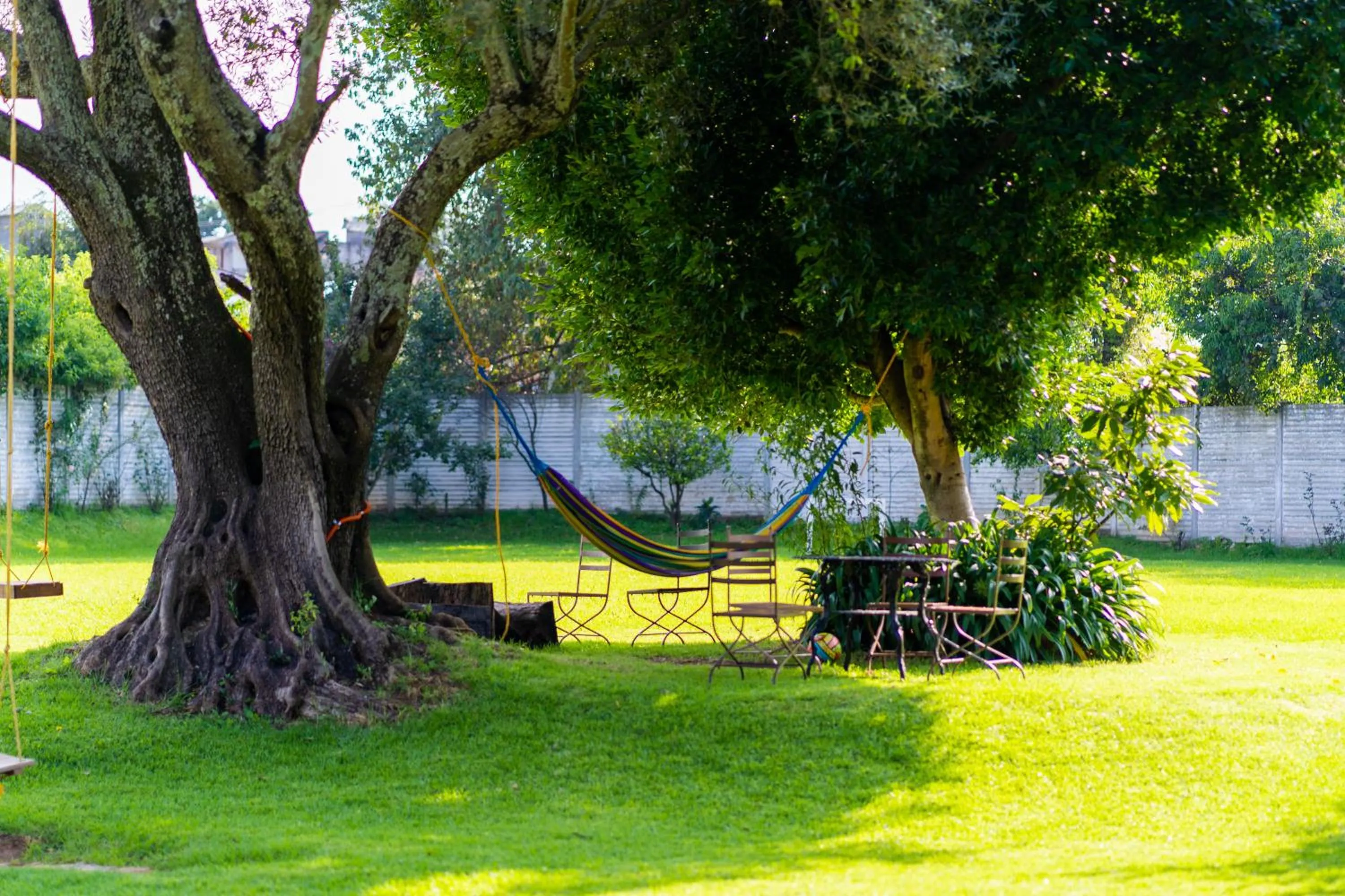 Inner courtyard view, Garden in Mision Patzcuaro