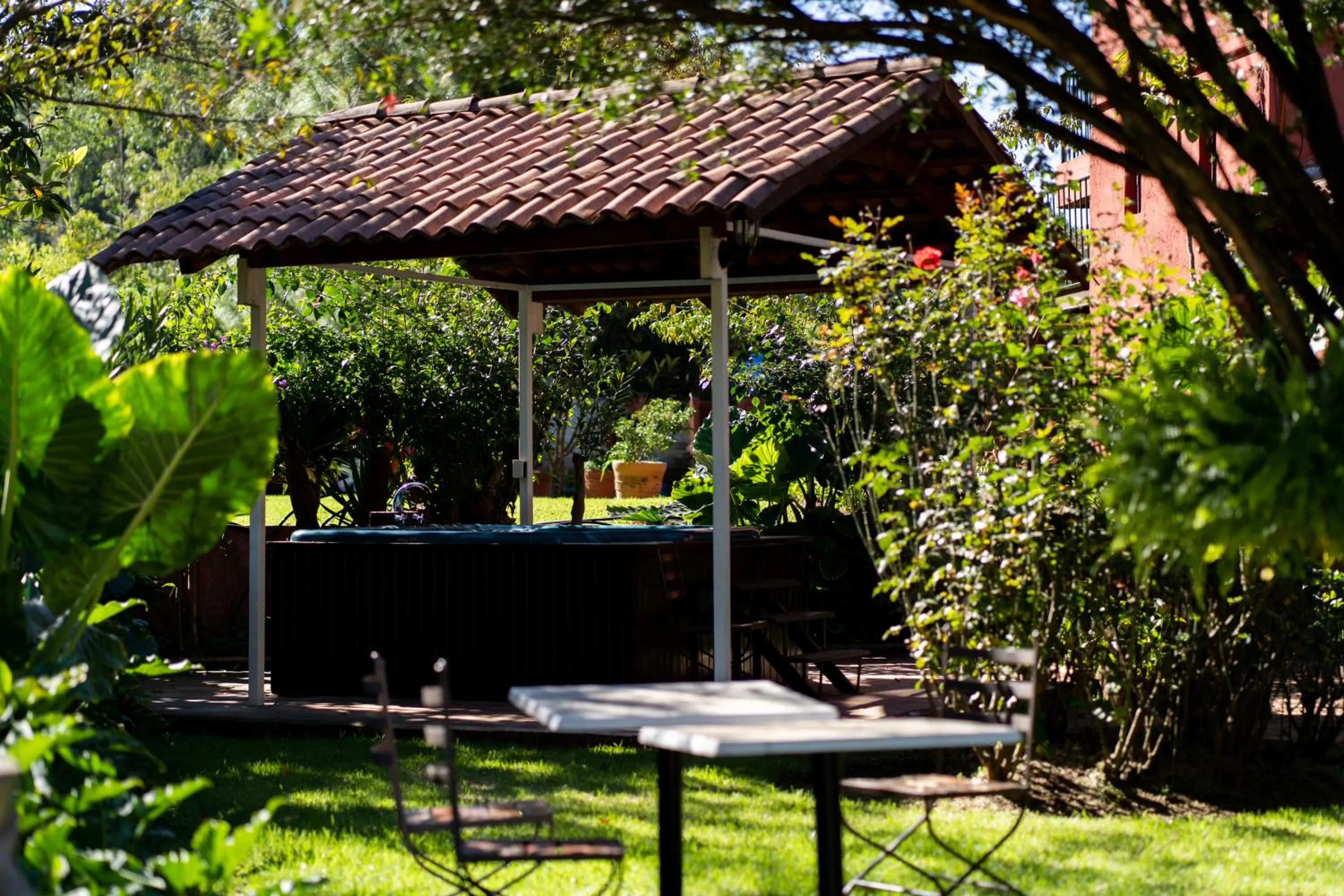 Pool view in Mision Patzcuaro