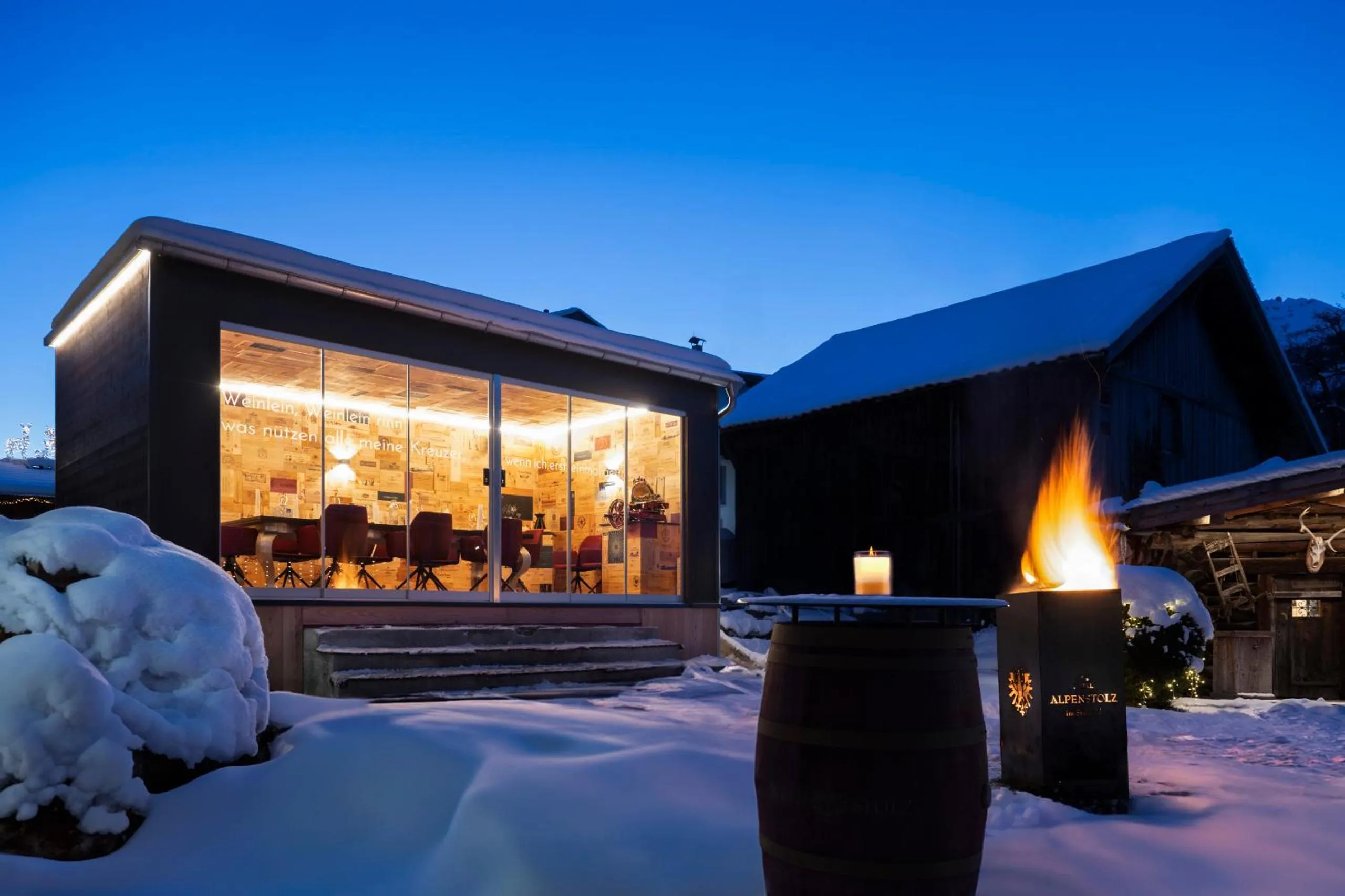 Night in Hotel Alpenstolz