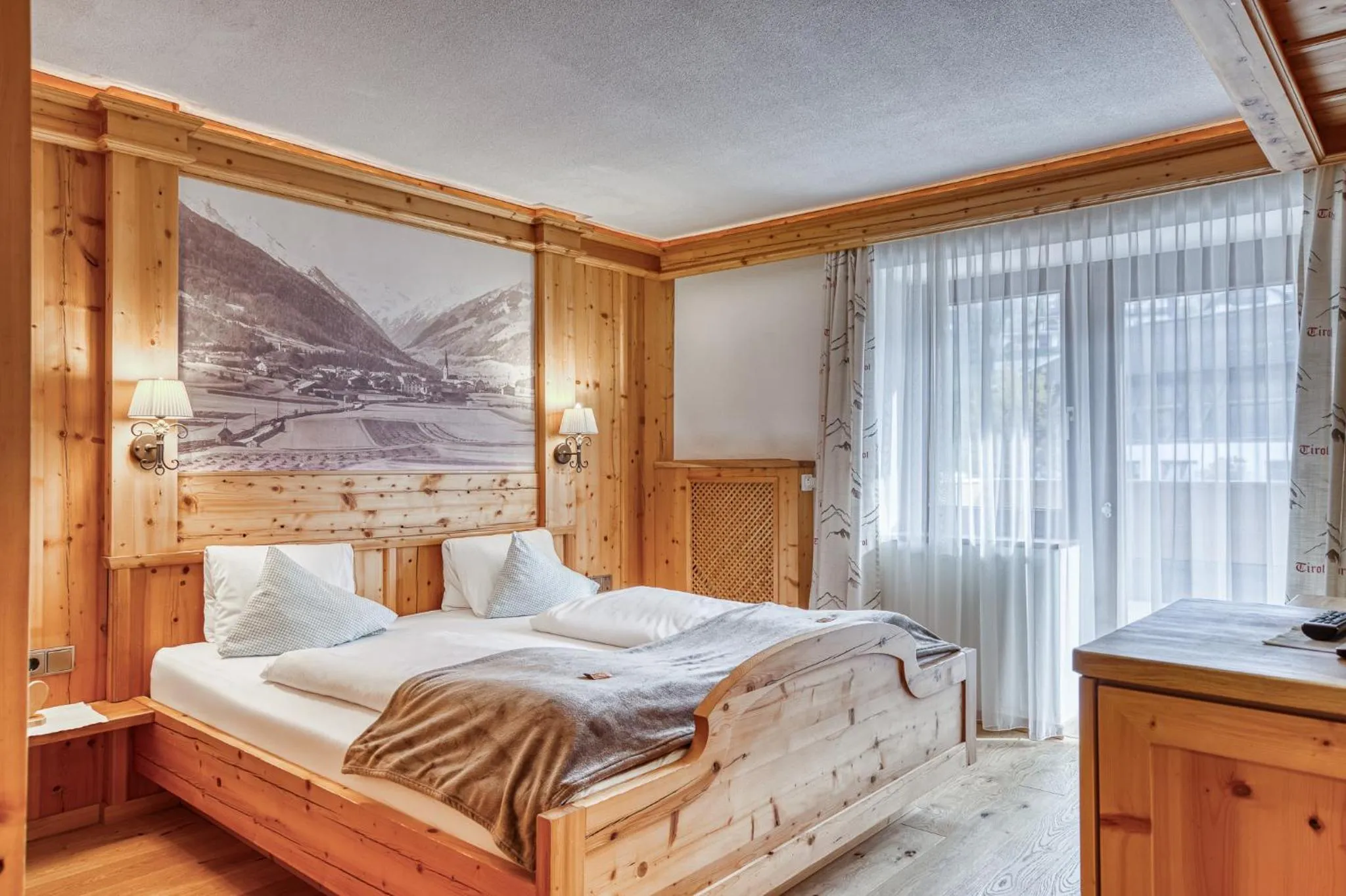 Photo of the whole room, Bed in Hotel Alpenstolz