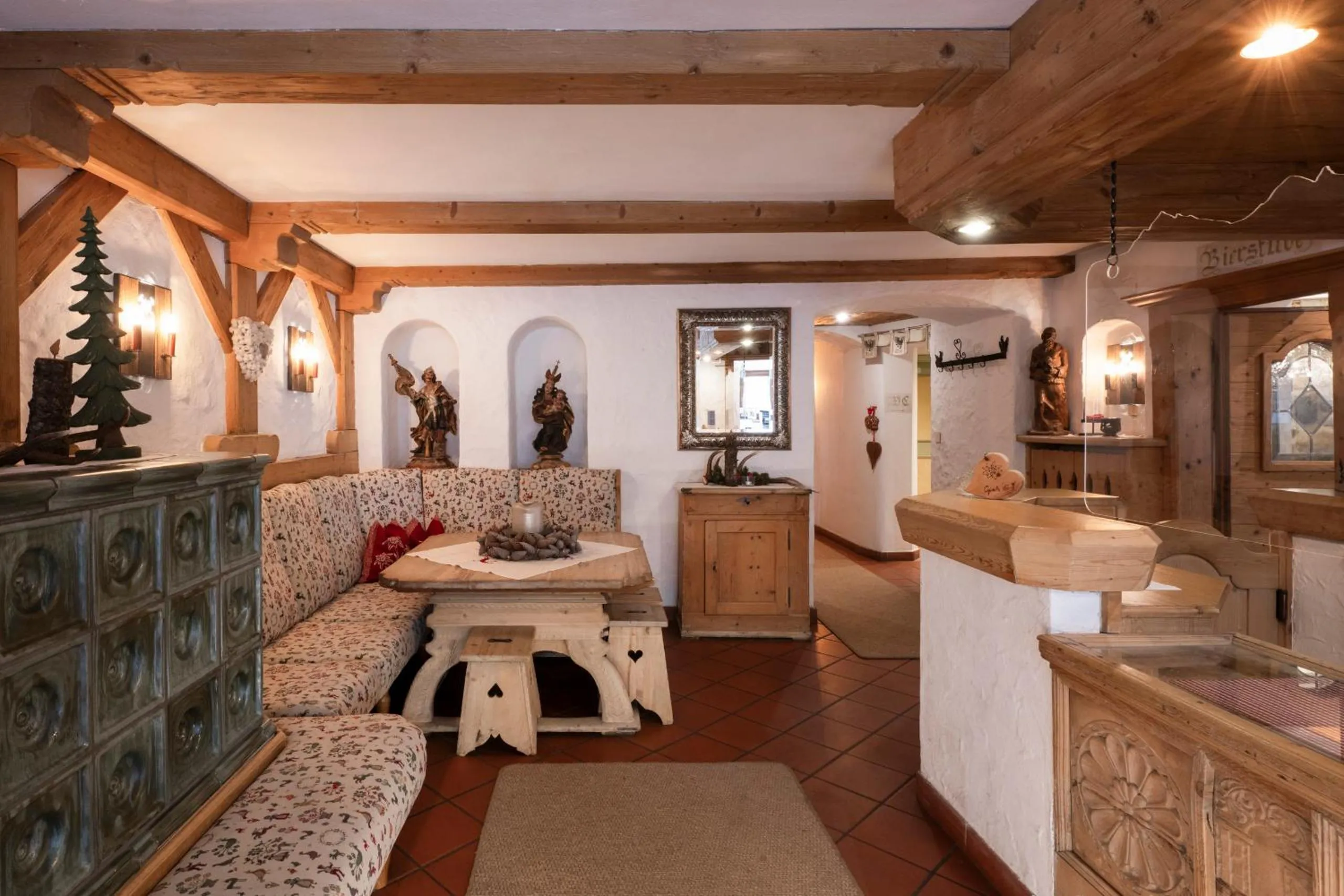 Lobby or reception in Hotel Alpenstolz