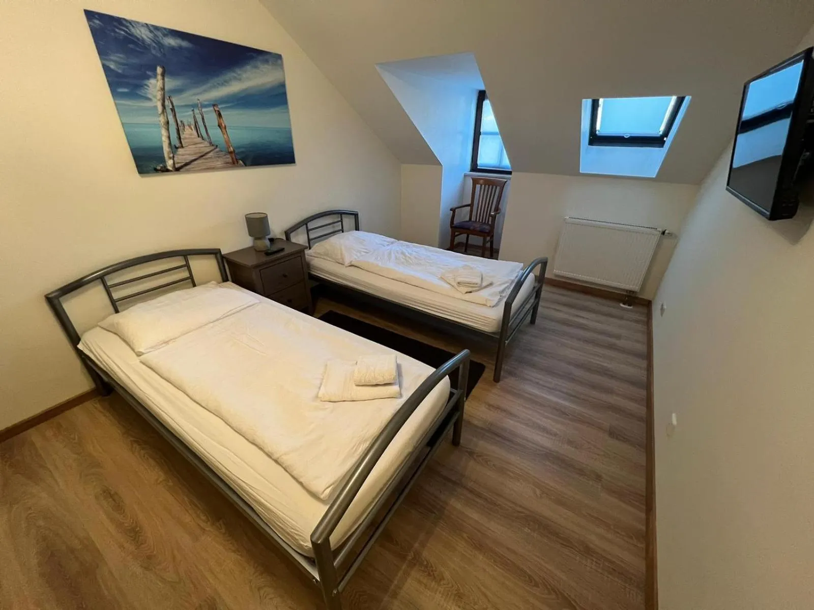 Bed in Gästehaus Schmitt