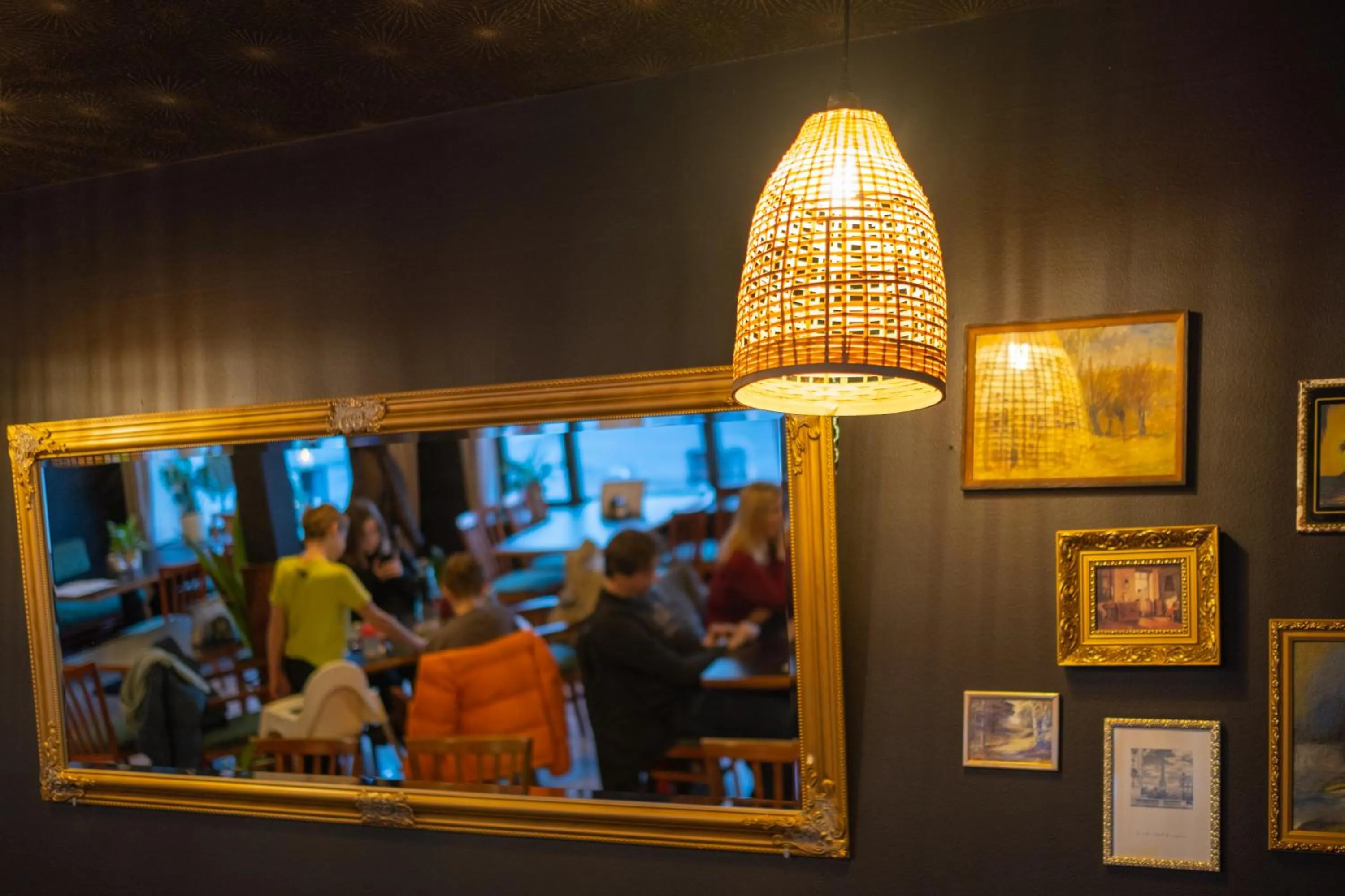 People in Hotel Krokus