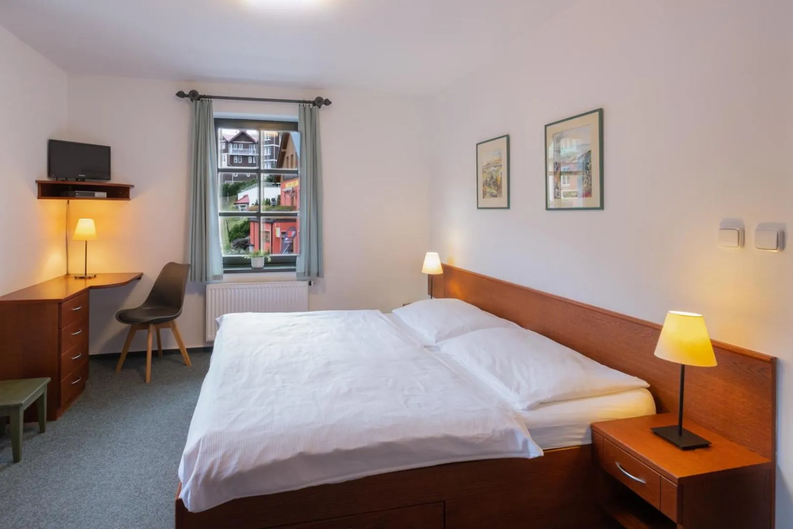 Photo of the whole room, Bed in Hotel Krokus