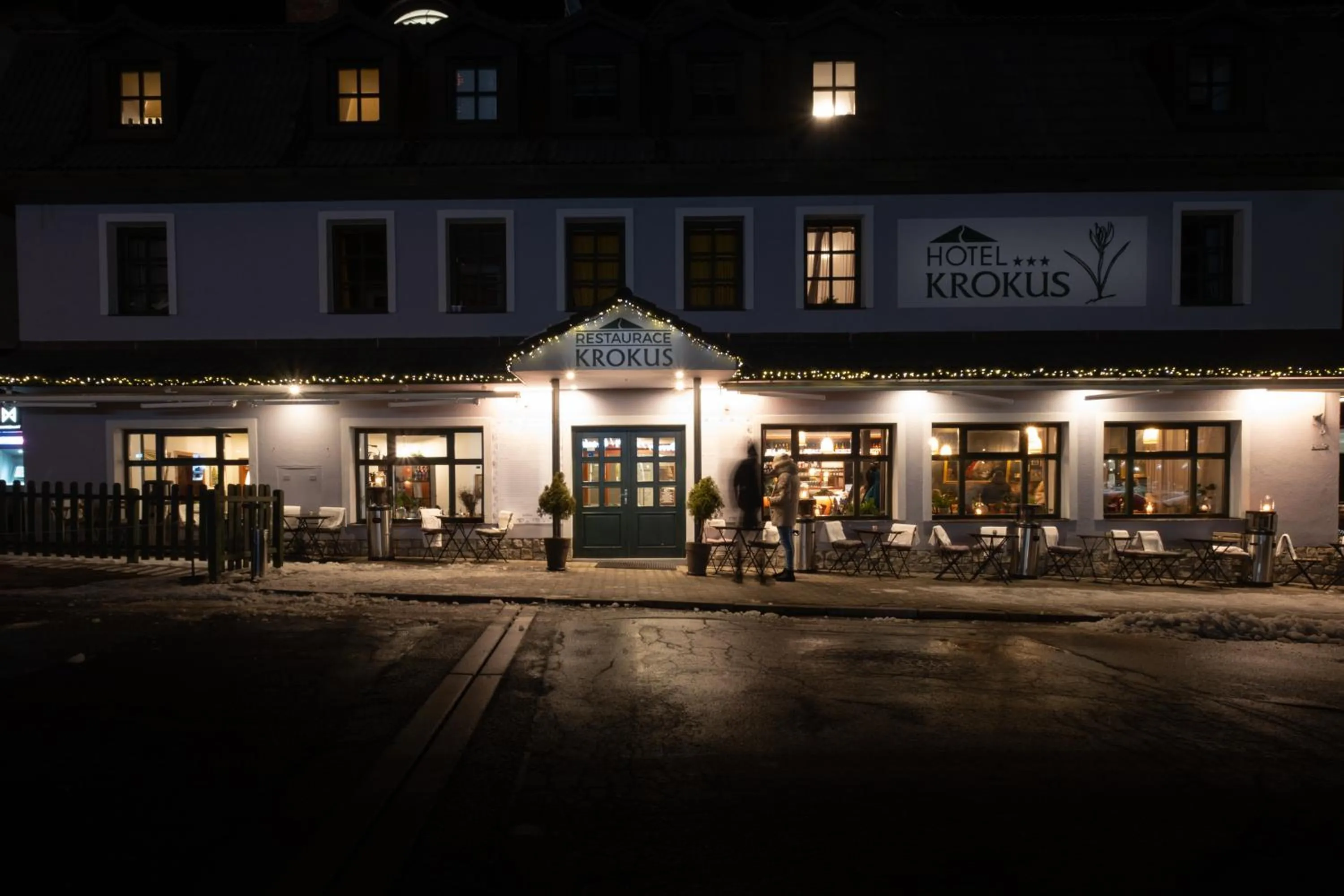 Property building in Hotel Krokus