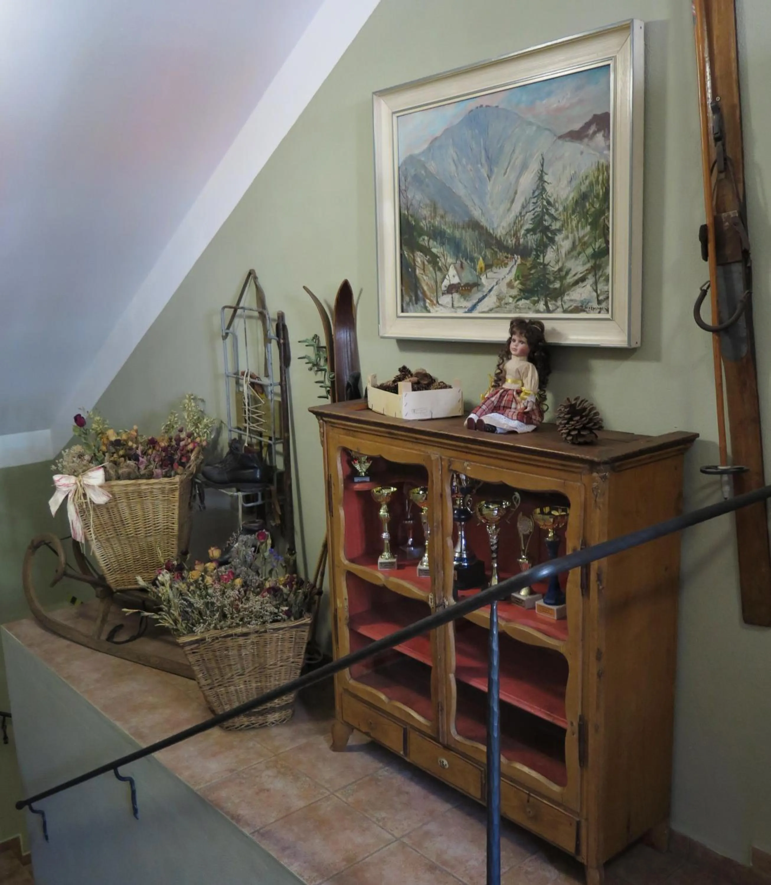 Decorative detail in Hotel Krokus