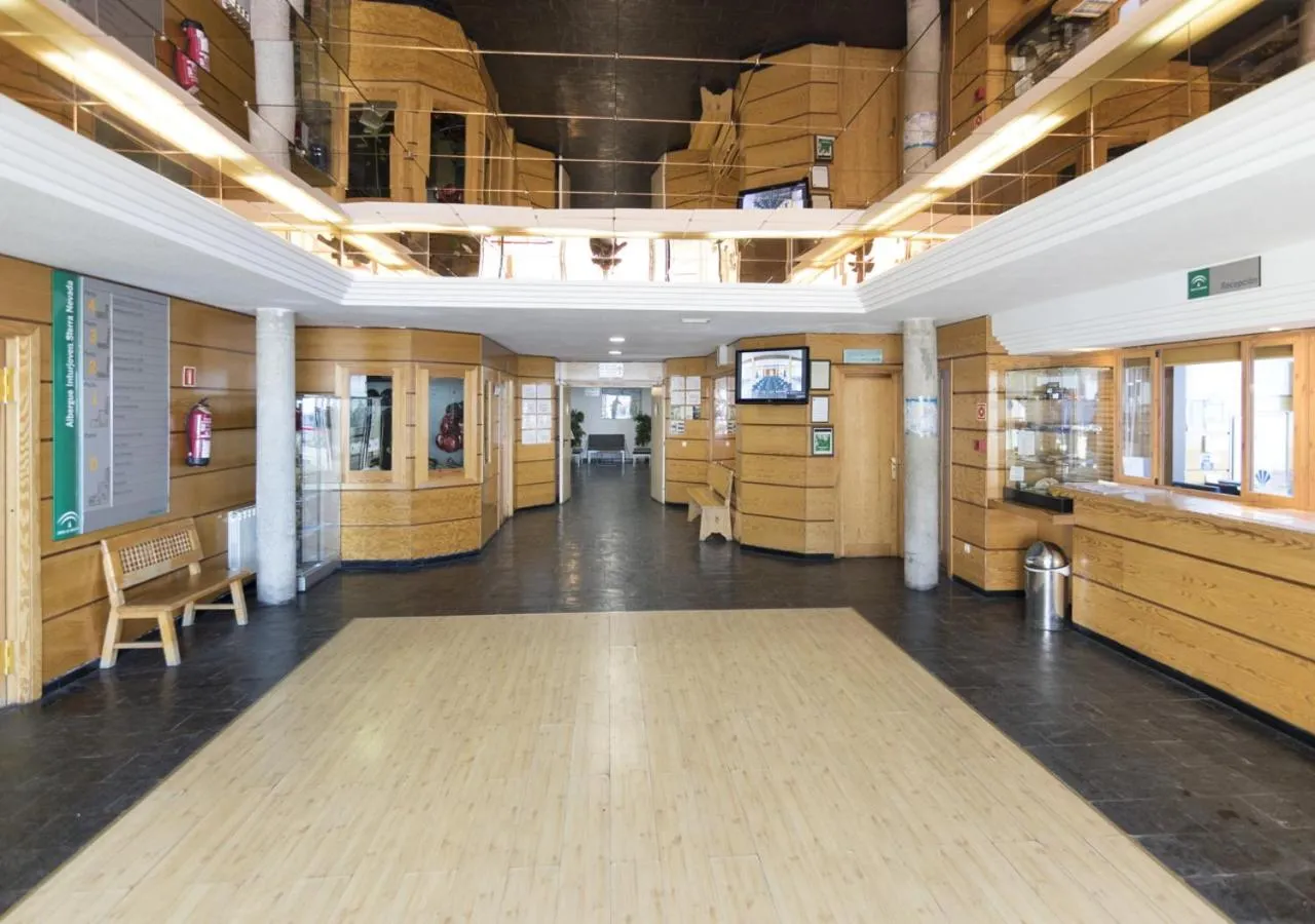 Lobby or reception in Albergue Inturjoven Sierra Nevada