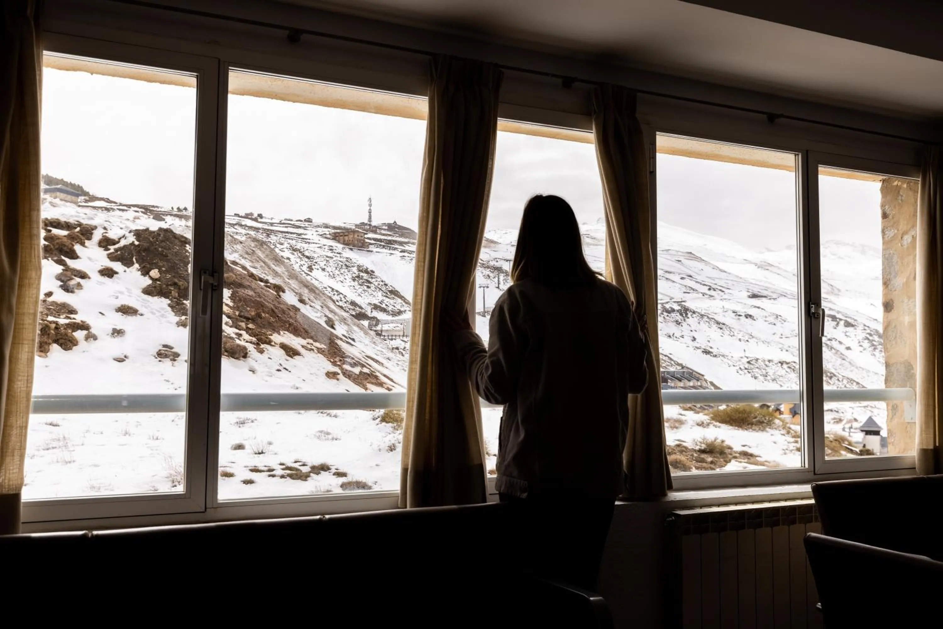 View (from property/room) in Albergue Inturjoven Sierra Nevada