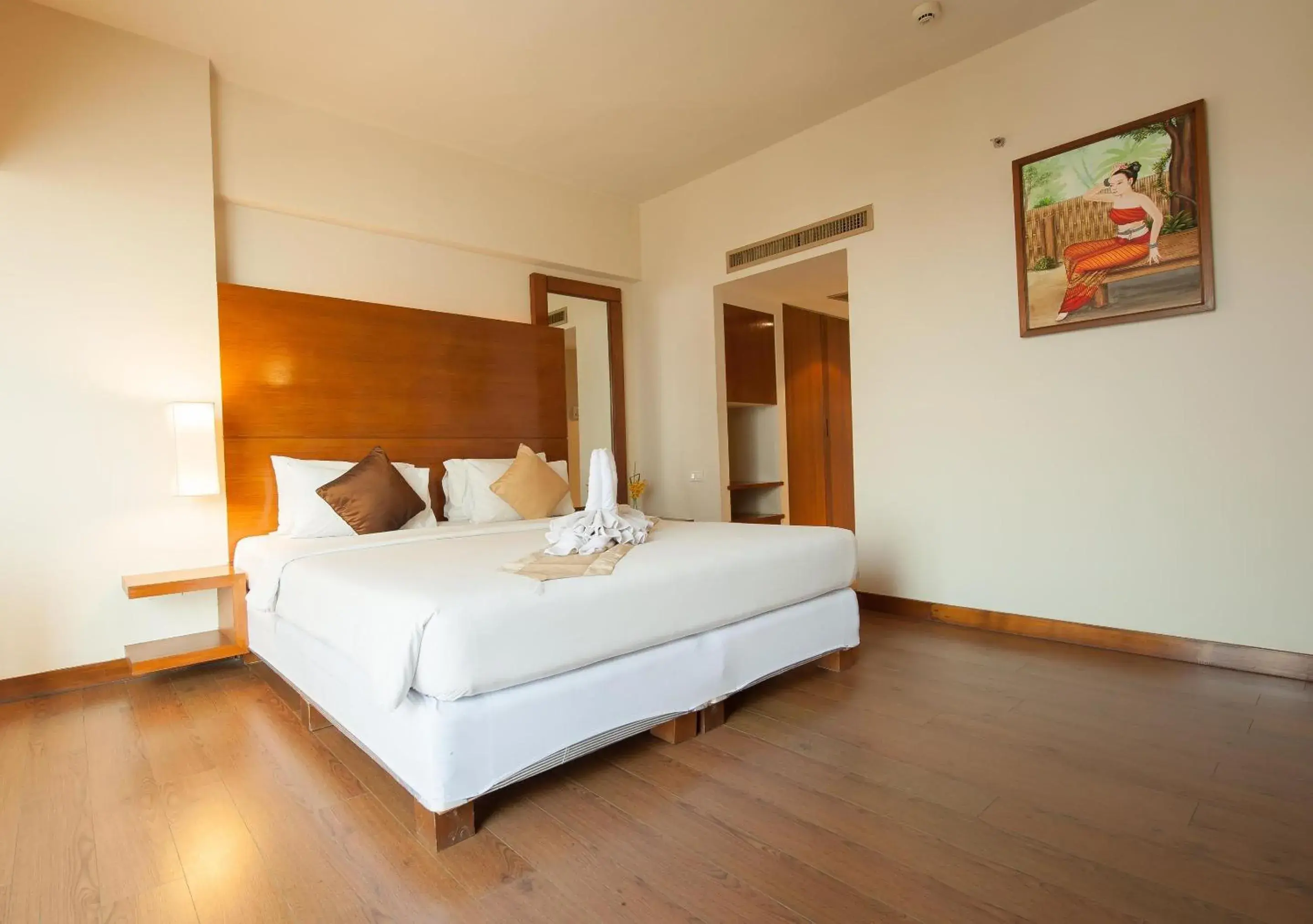 Bedroom, Bed in The Seasons Pattaya - SHA Plus Certified