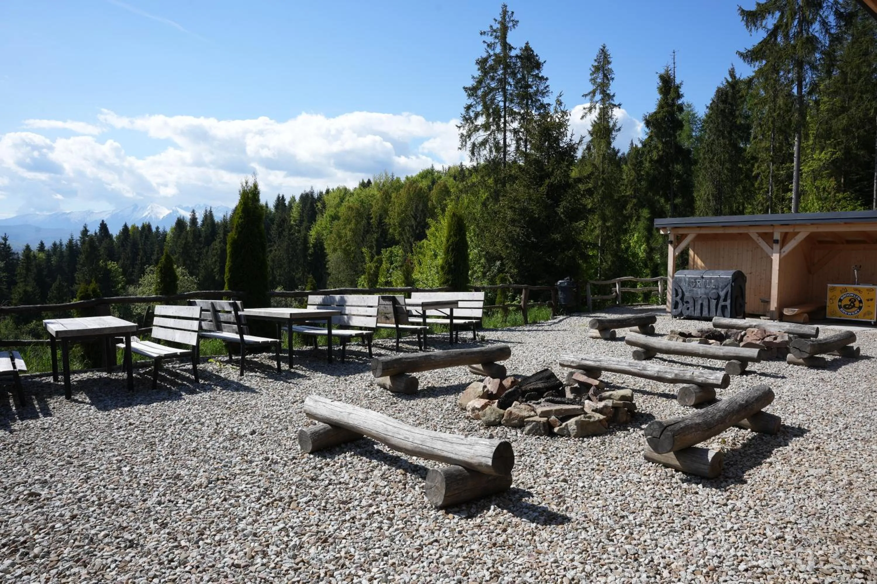 BBQ facilities in Hotel Bania Thermal & Ski
