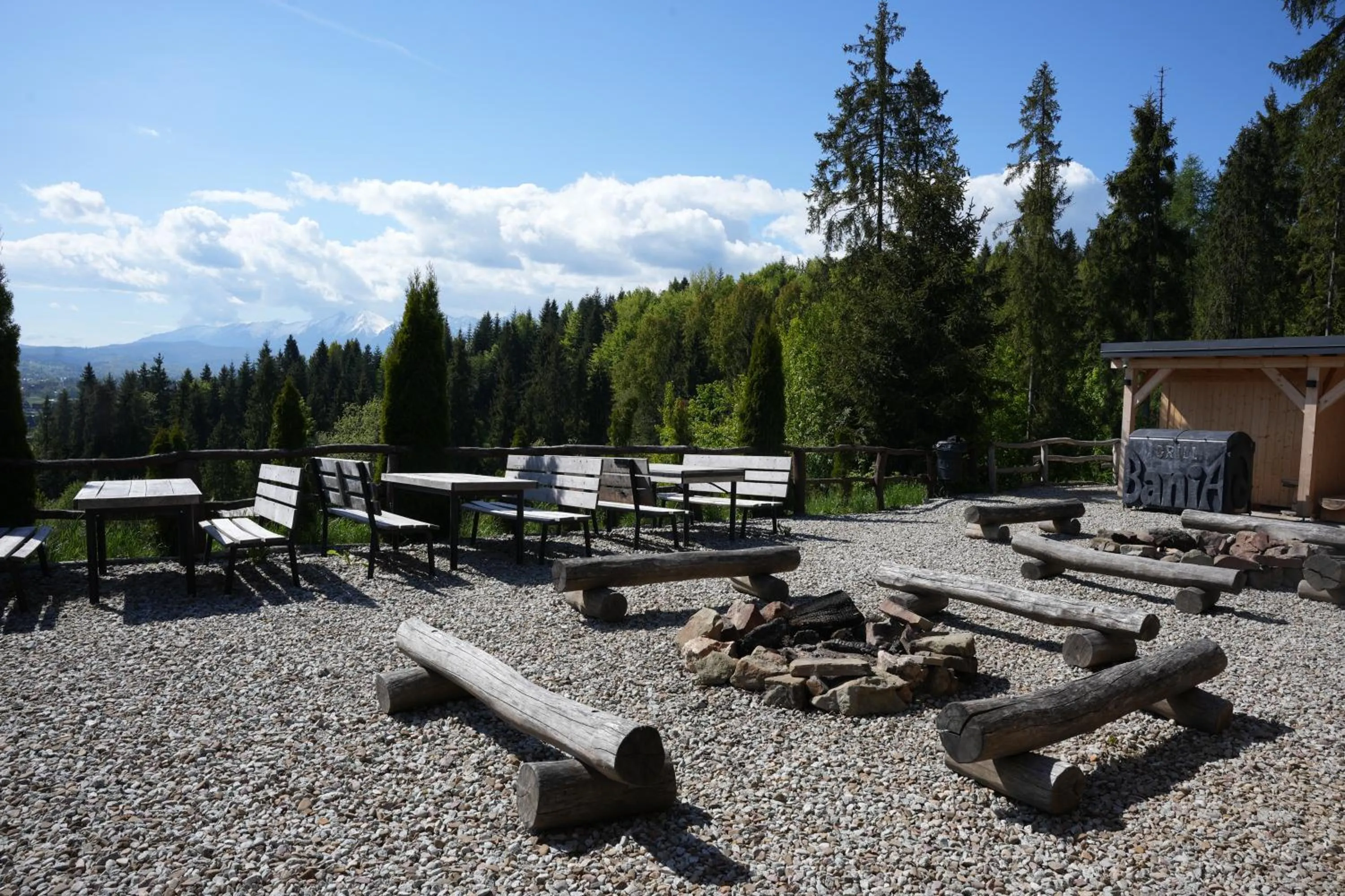 BBQ facilities in Hotel Bania Thermal & Ski