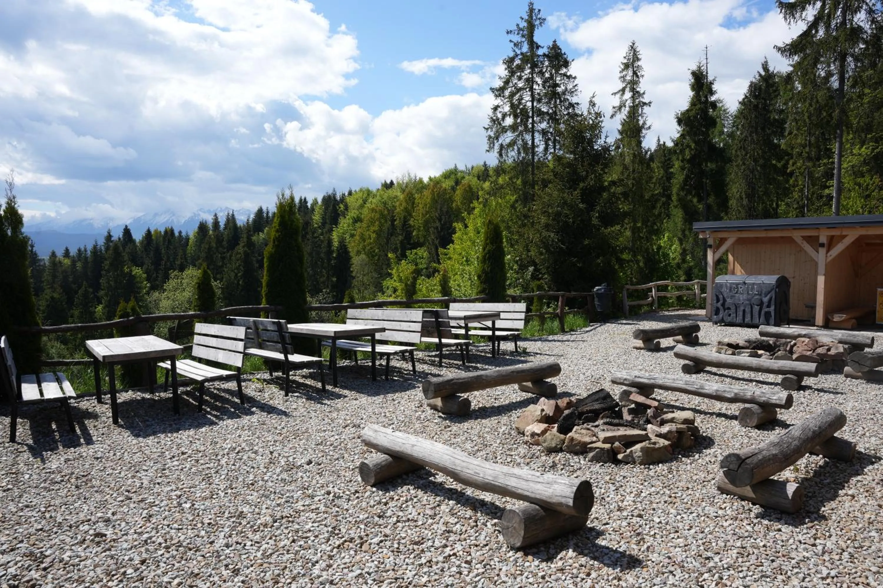 BBQ facilities in Hotel Bania Thermal & Ski