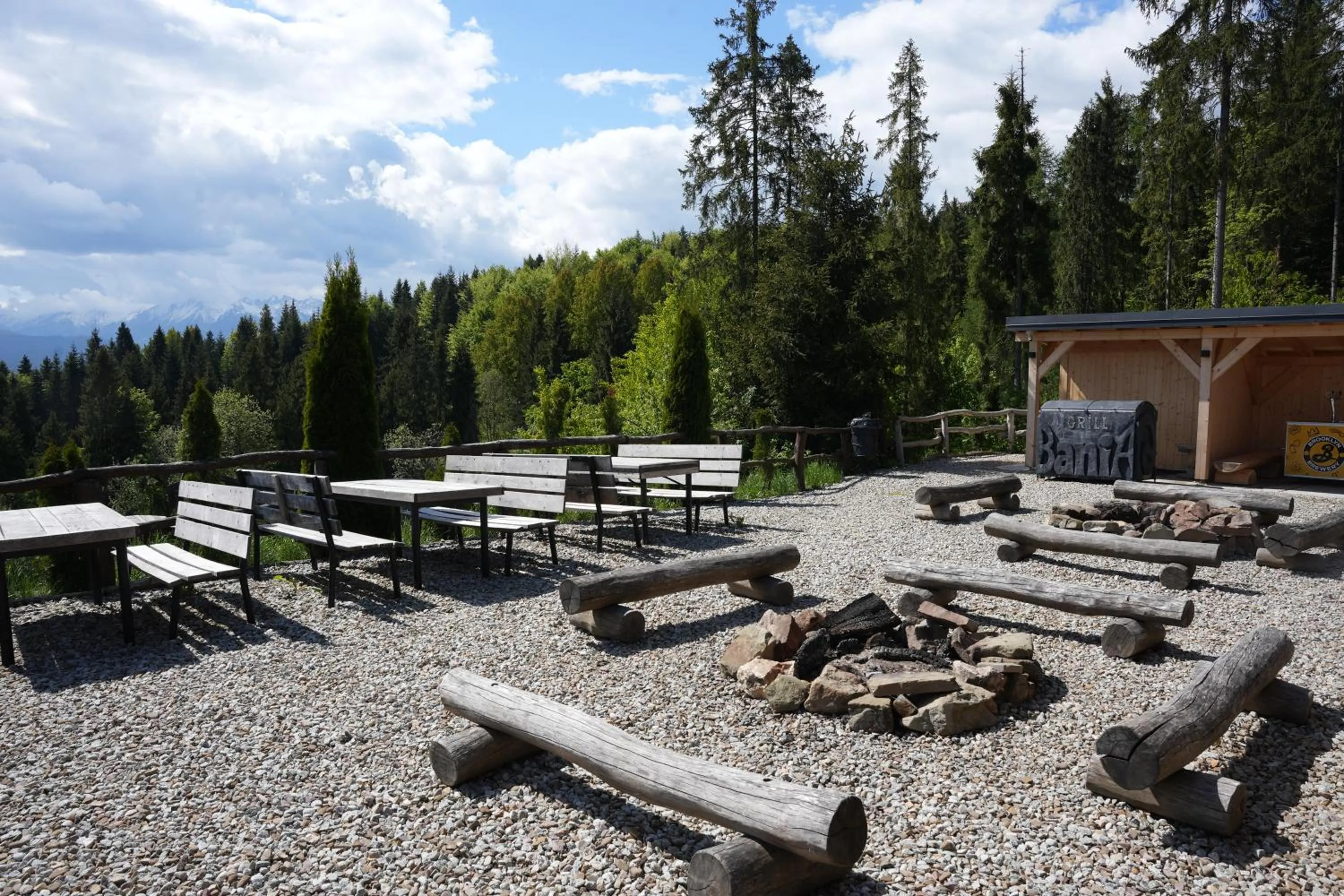 BBQ facilities in Hotel Bania Thermal & Ski