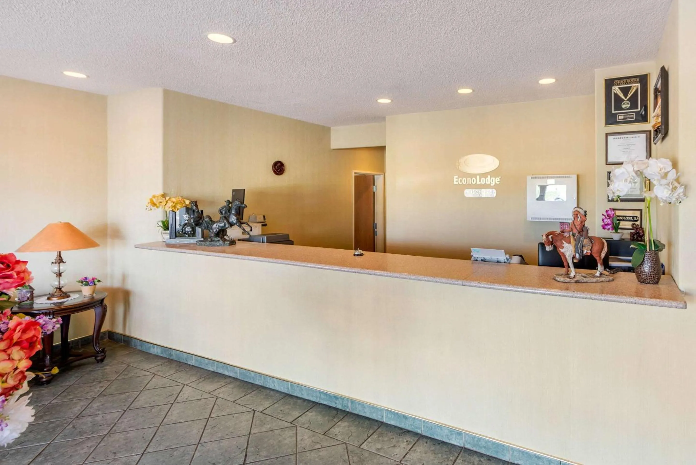 Lobby or reception in Econo Lodge Colorado Springs near Airport