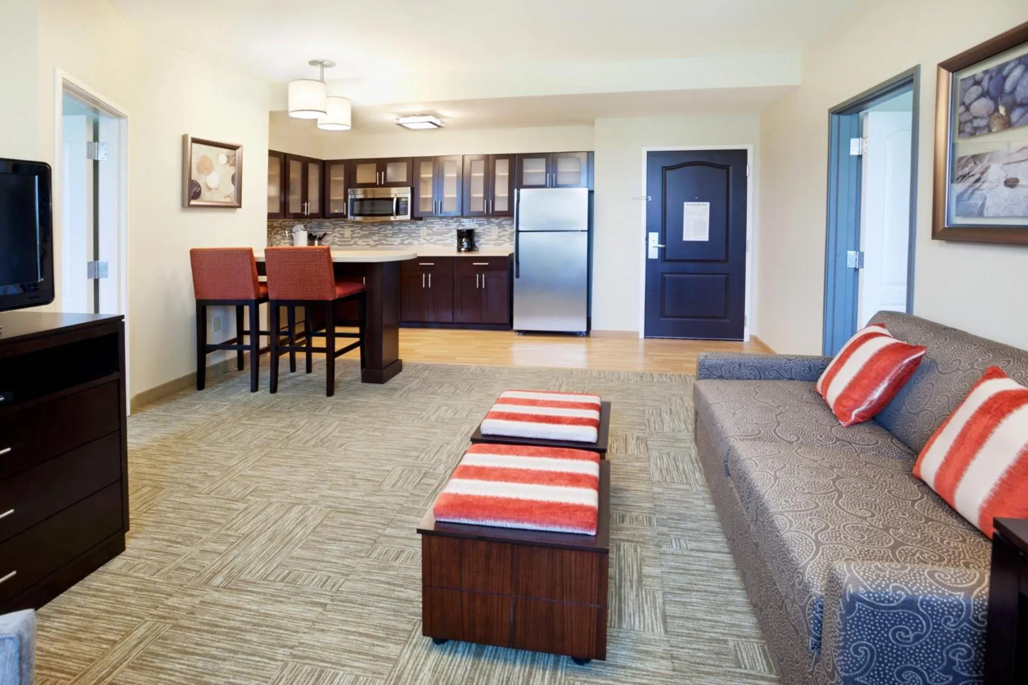 Bedroom in Staybridge Suites San Antonio-Stone Oak by IHG
