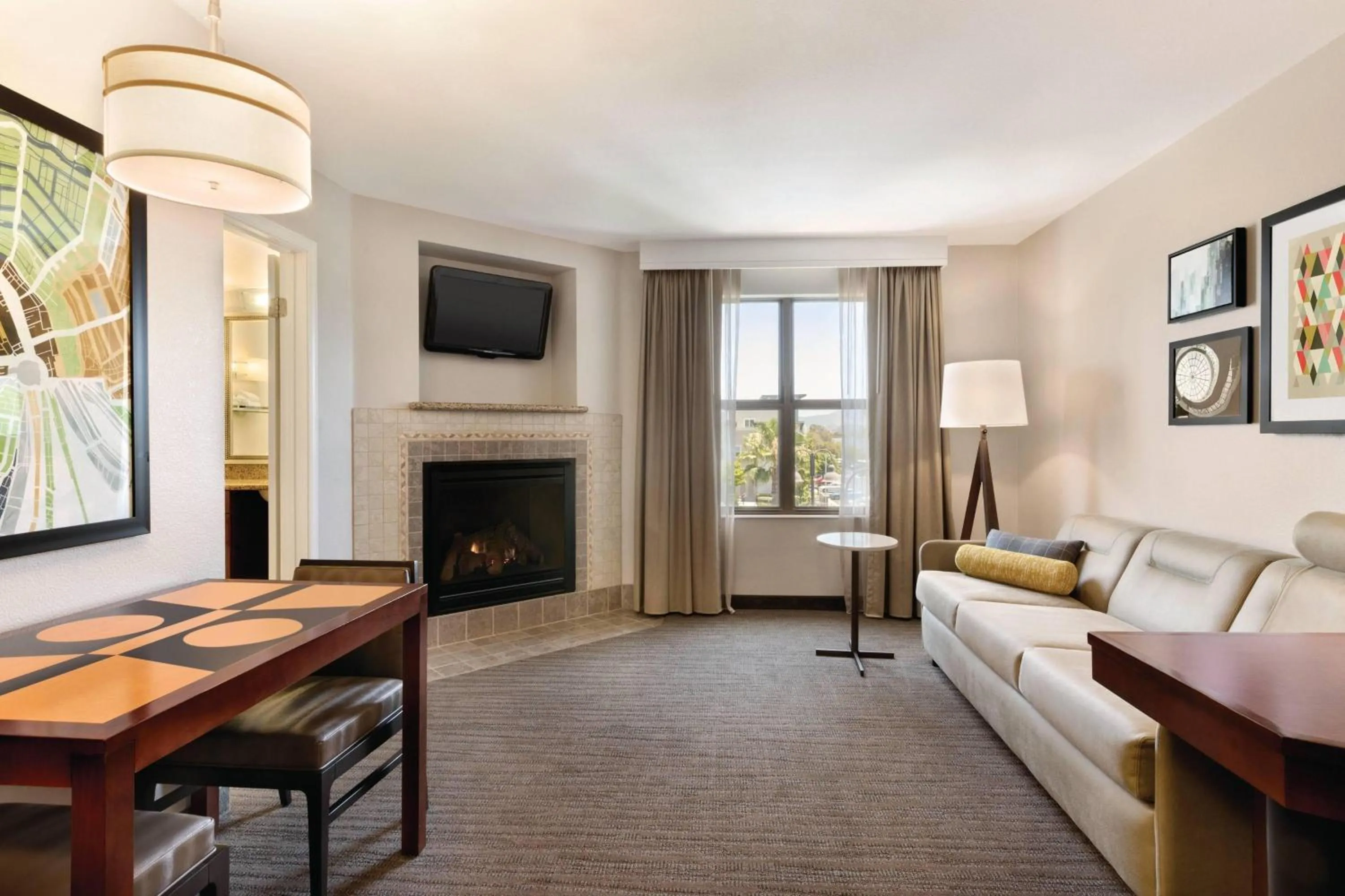 Living room in Residence Inn San Diego North/San Marcos