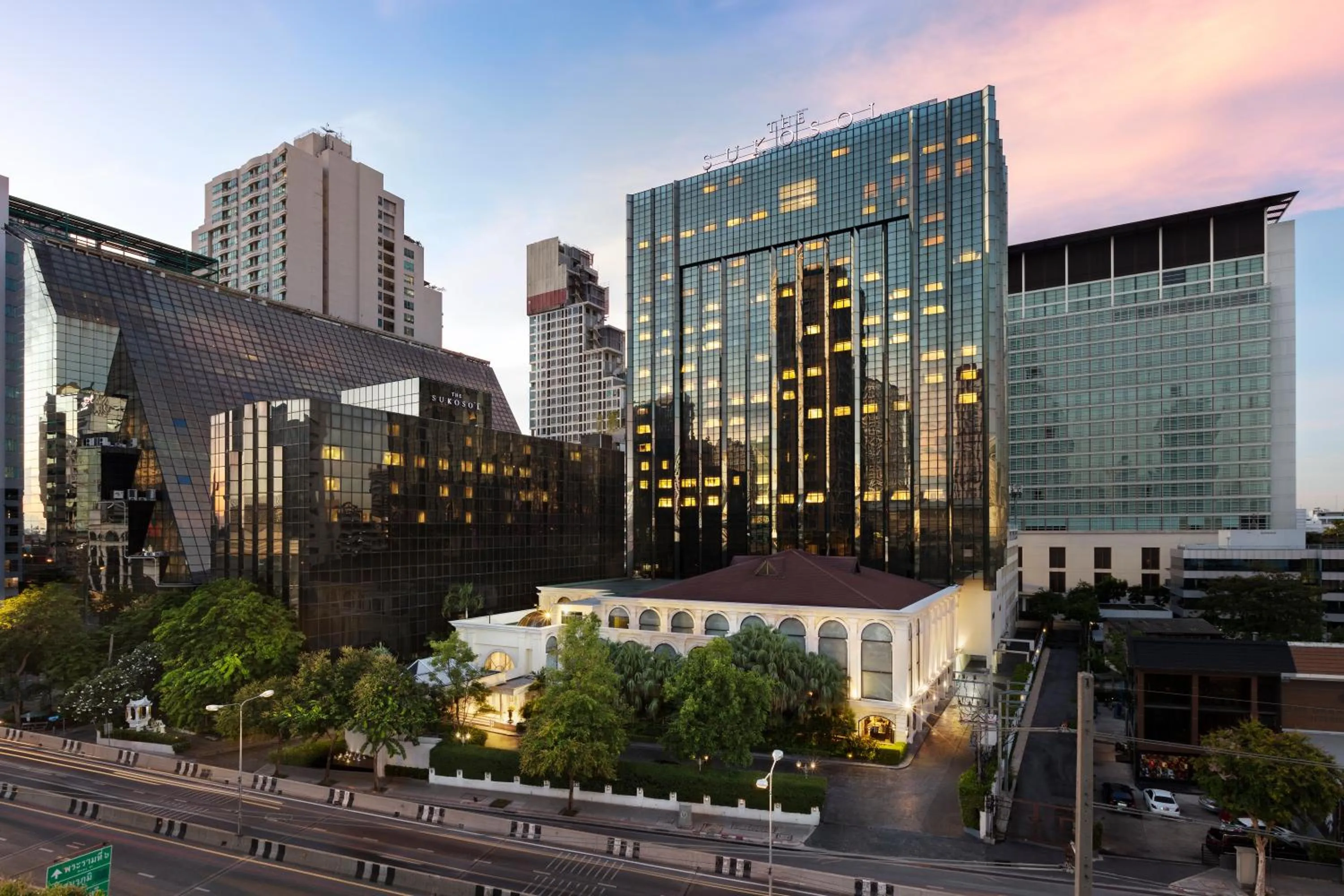 Property building in The Sukosol Hotel