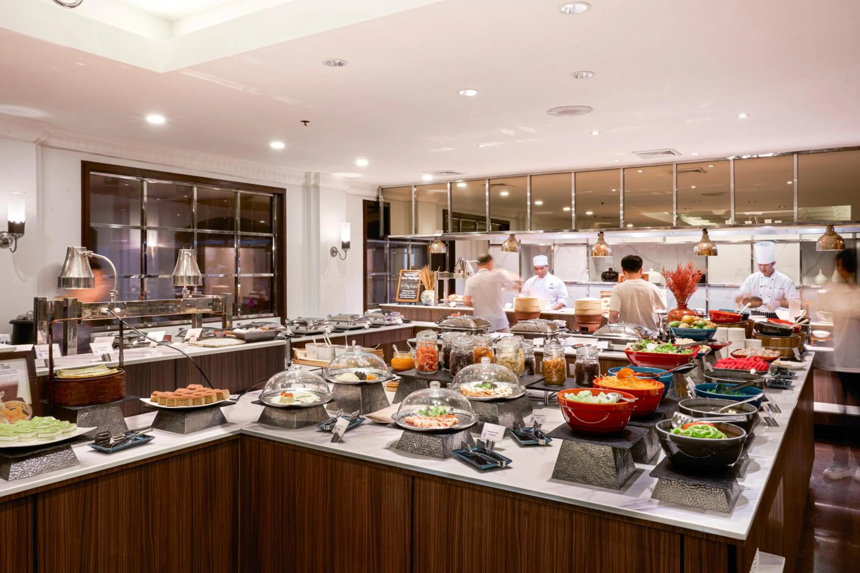 Breakfast in The Sukosol Hotel