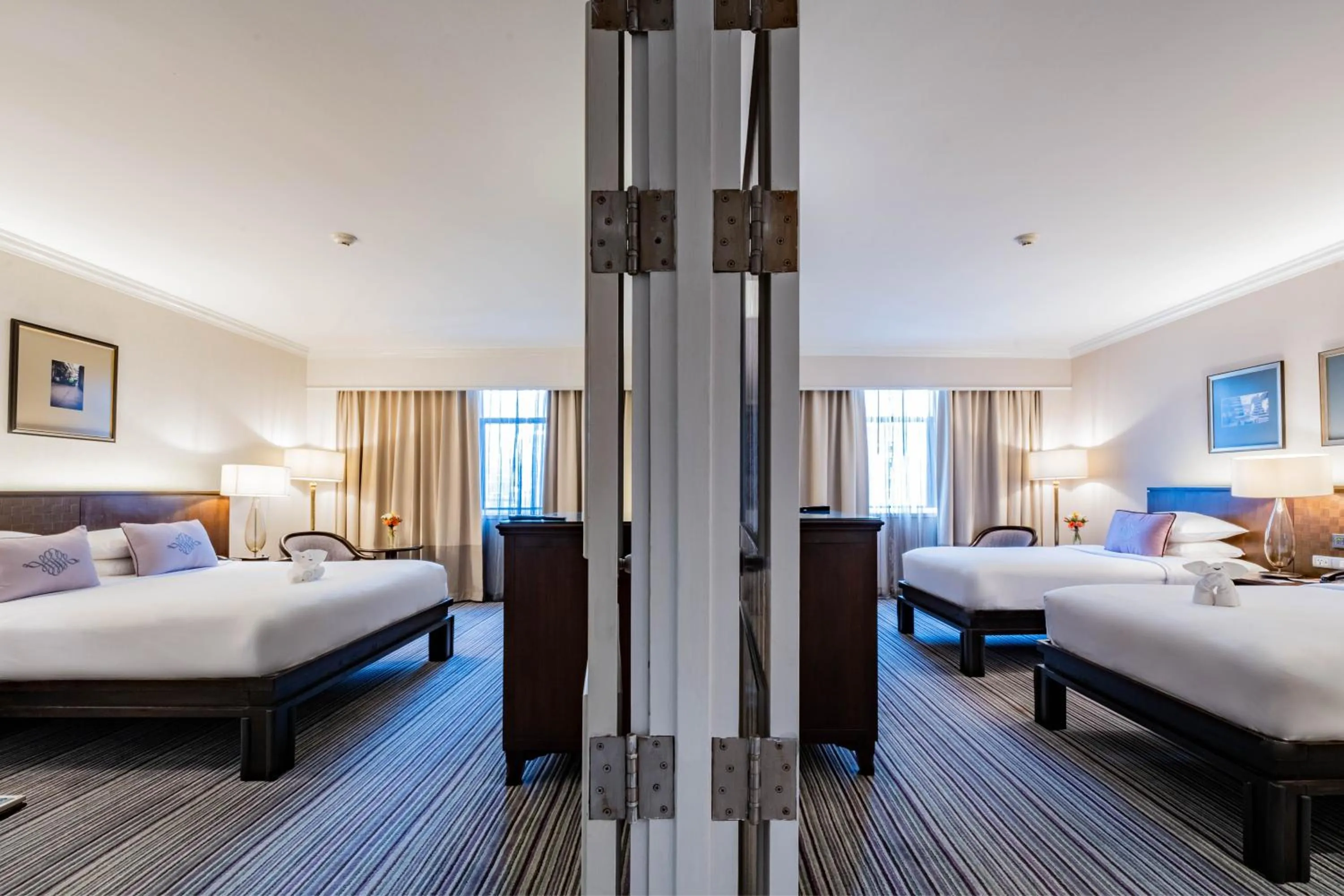 Bed in The Sukosol Hotel