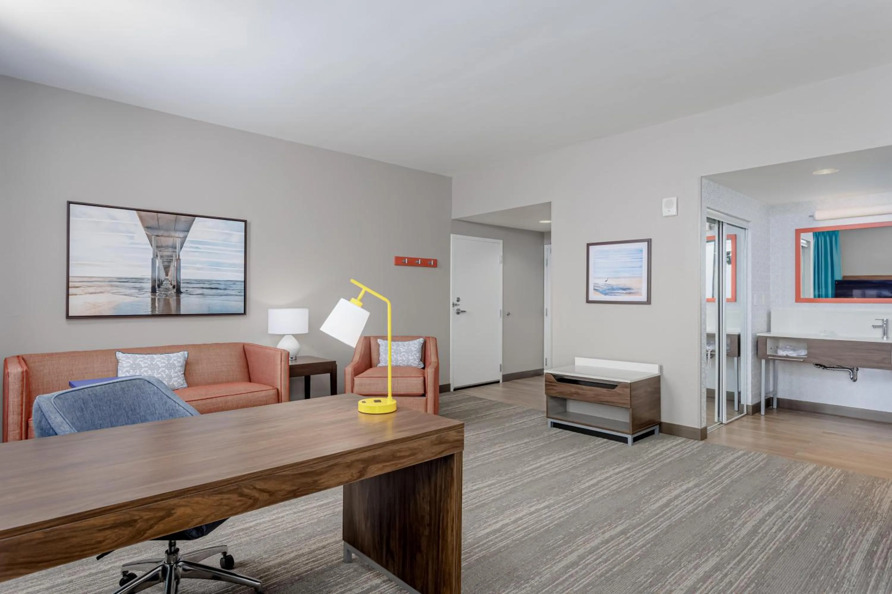 Bedroom, Bed in Hampton Inn & Suites - Orange Beach