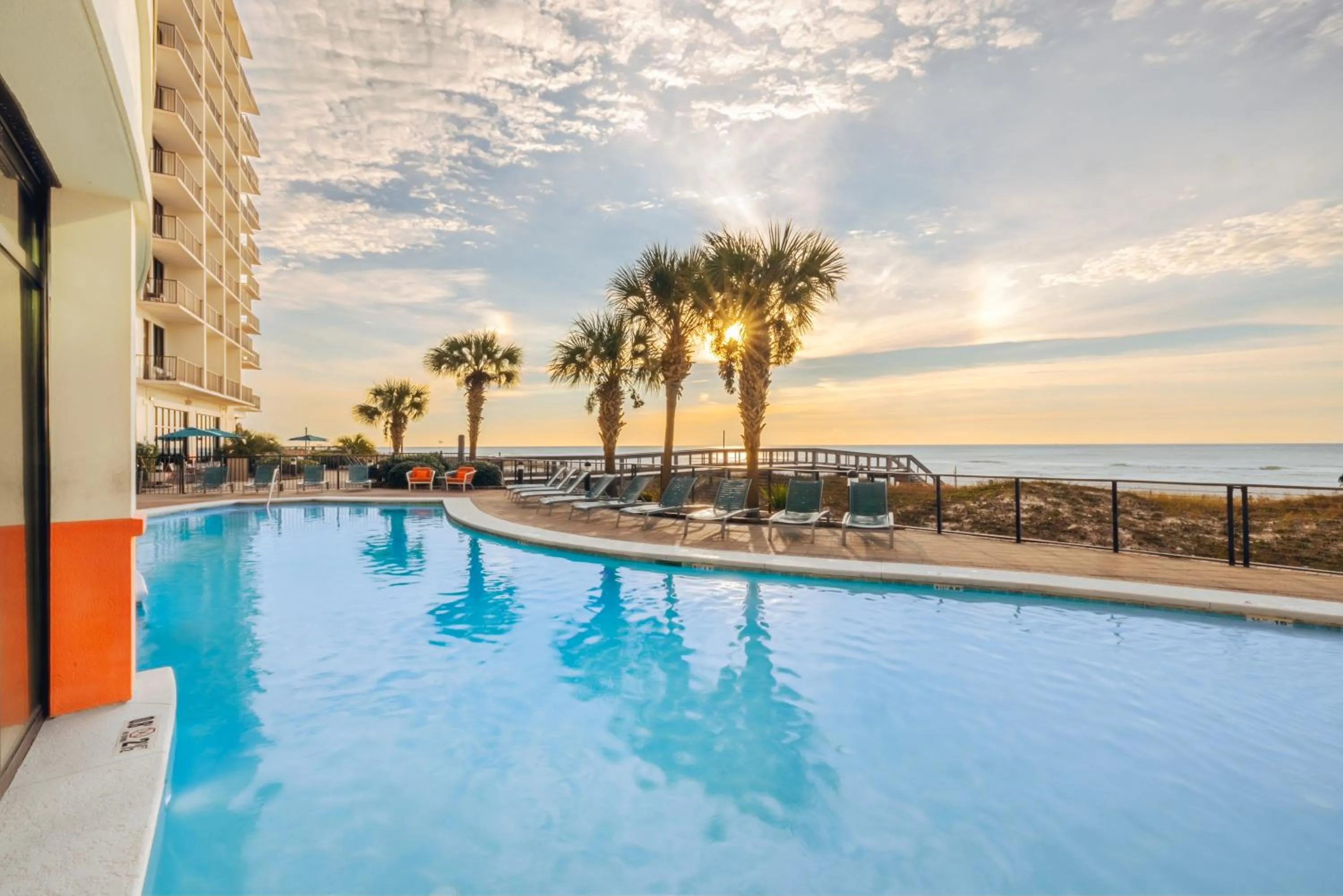 Sea view in Hampton Inn & Suites - Orange Beach