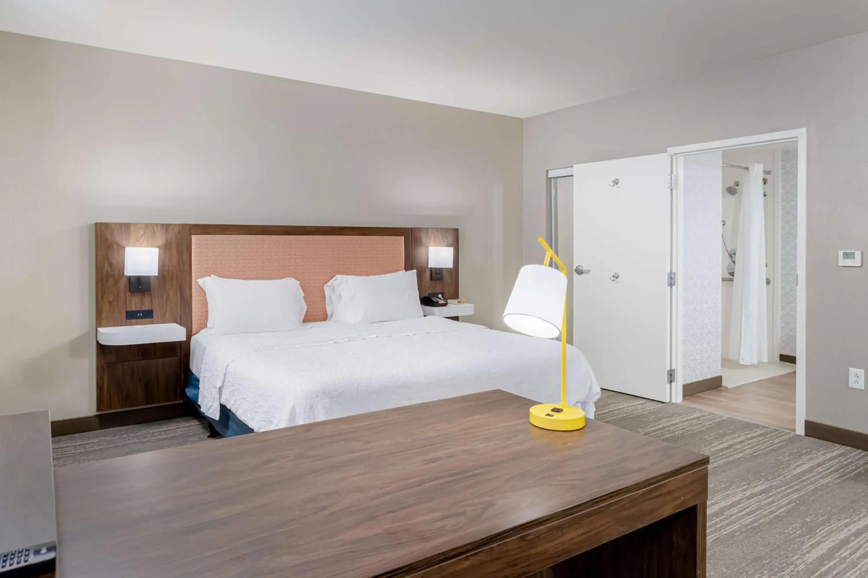 King Room with Roll-in Shower - Disability Access/Non-Smoking in Hampton Inn & Suites - Orange Beach King Room with Roll-in Shower - Disability Access/Non-Smoking in Hampton Inn & Suites - Orange Beach